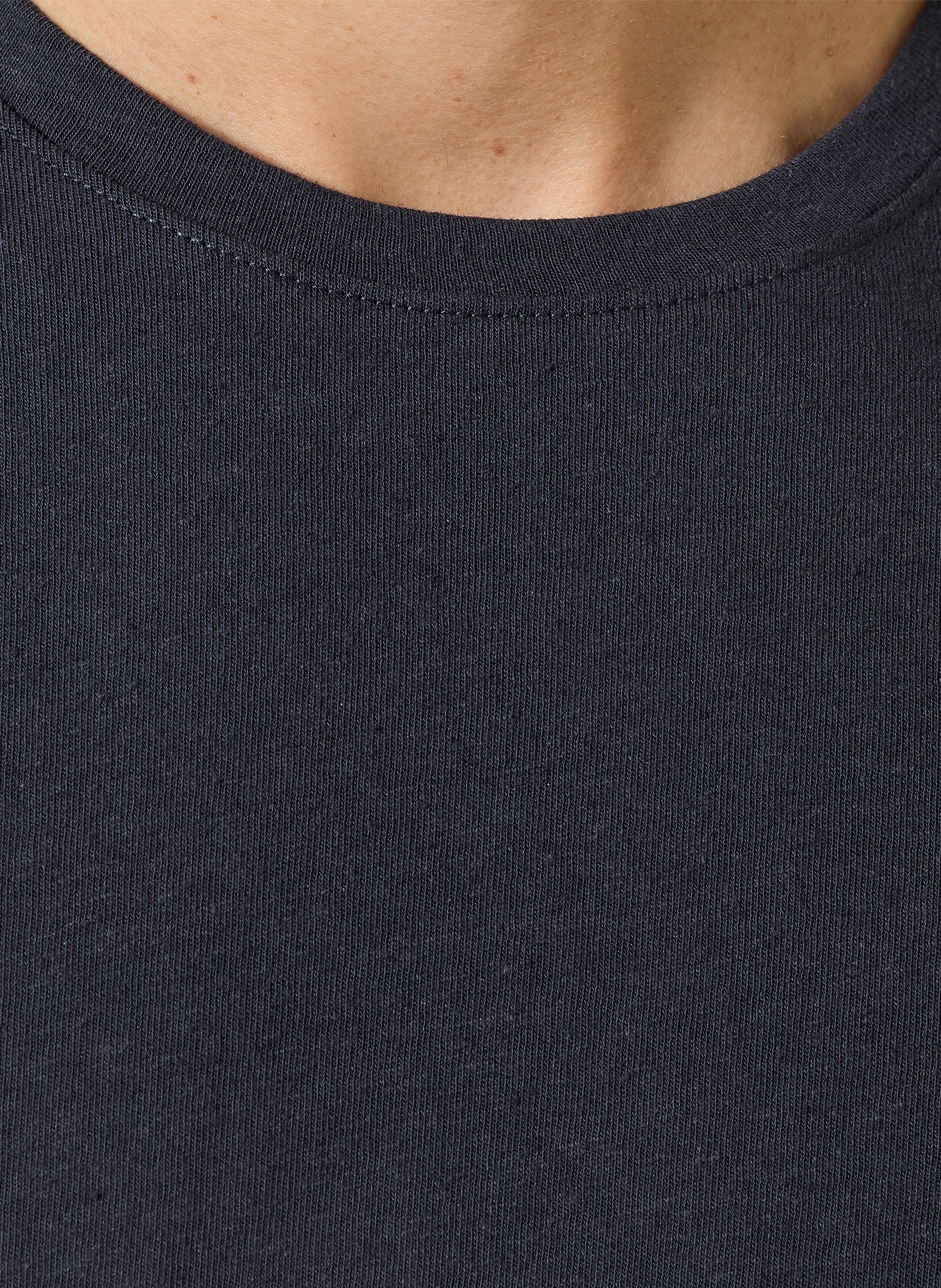 TIGER OF SWEDEN T-shirt OLAF: BLEU FONCÉ