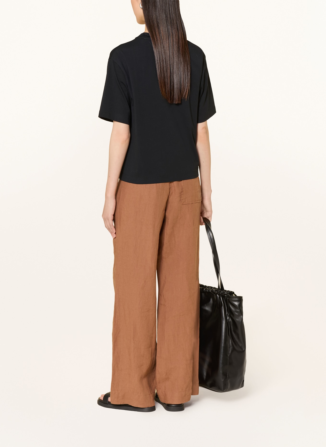 Marc O'Polo T-shirt: ZWART