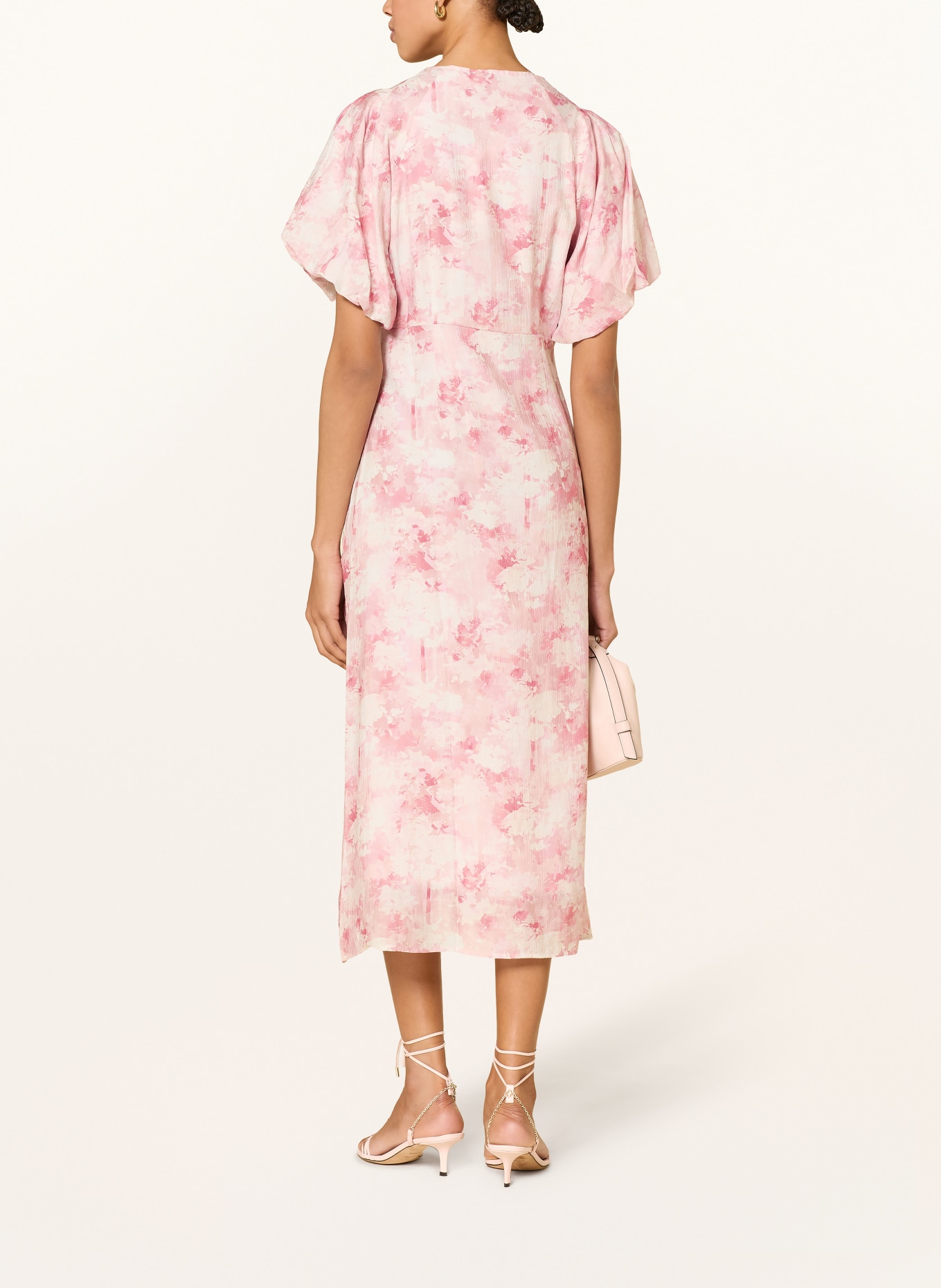 NEO NOIR Sukienka ILLANA: BLADORÓŻOWY / BRUDNY RÓŻ / BIAŁY