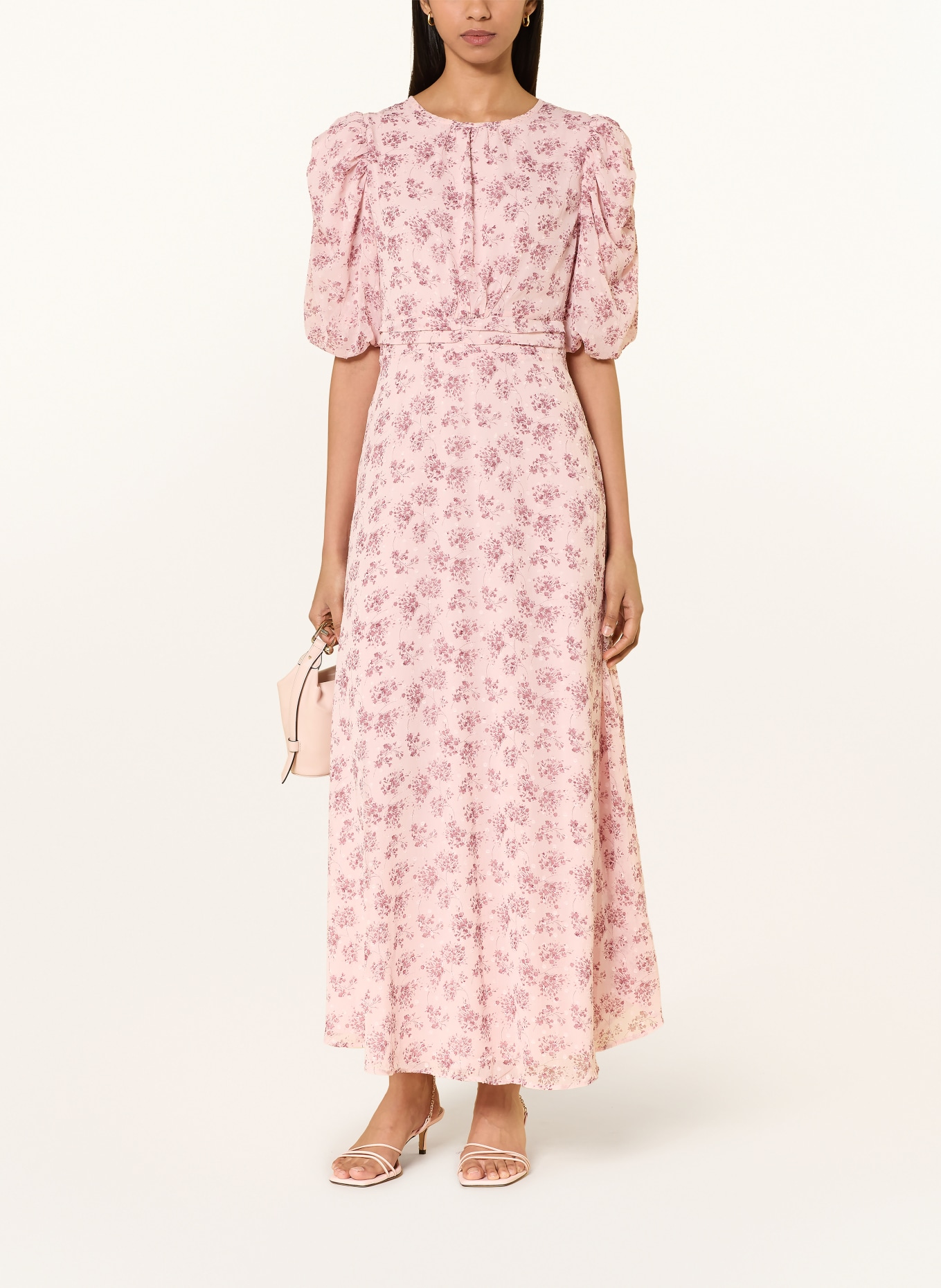 NEO NOIR Sukienka KIKKA: BLADORÓŻOWY / BRUDNY RÓŻ