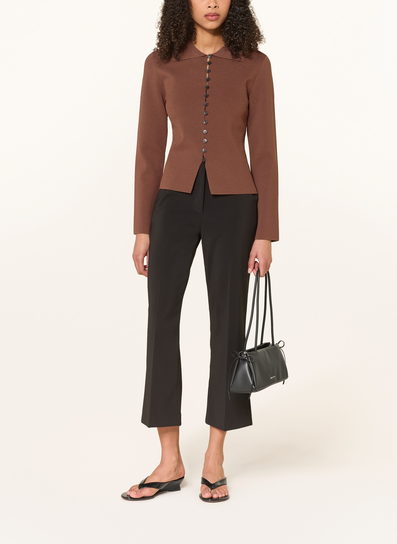 COS cardigan: MARRON