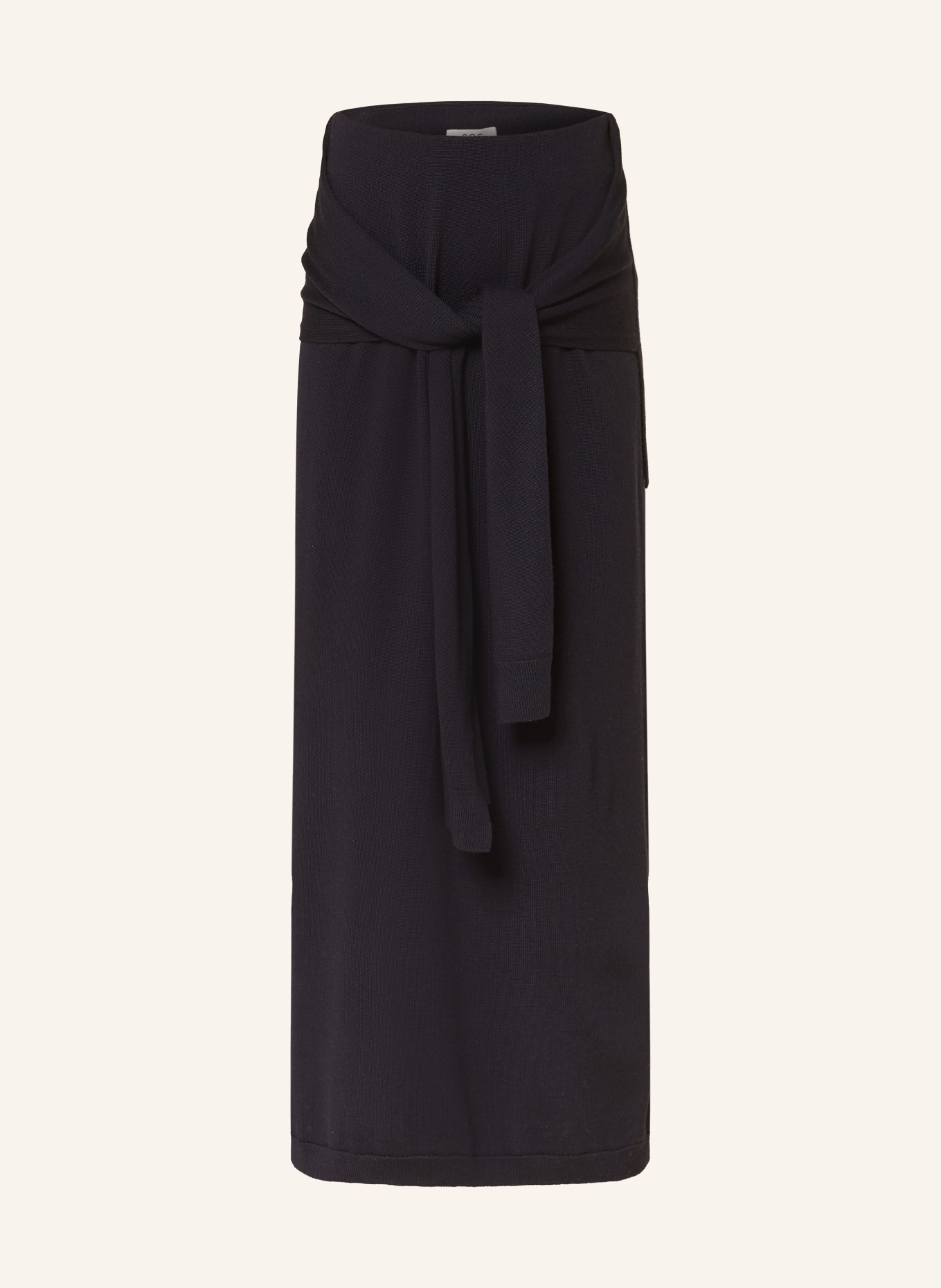 COS jupe en tricot: BLEU FONCÉ