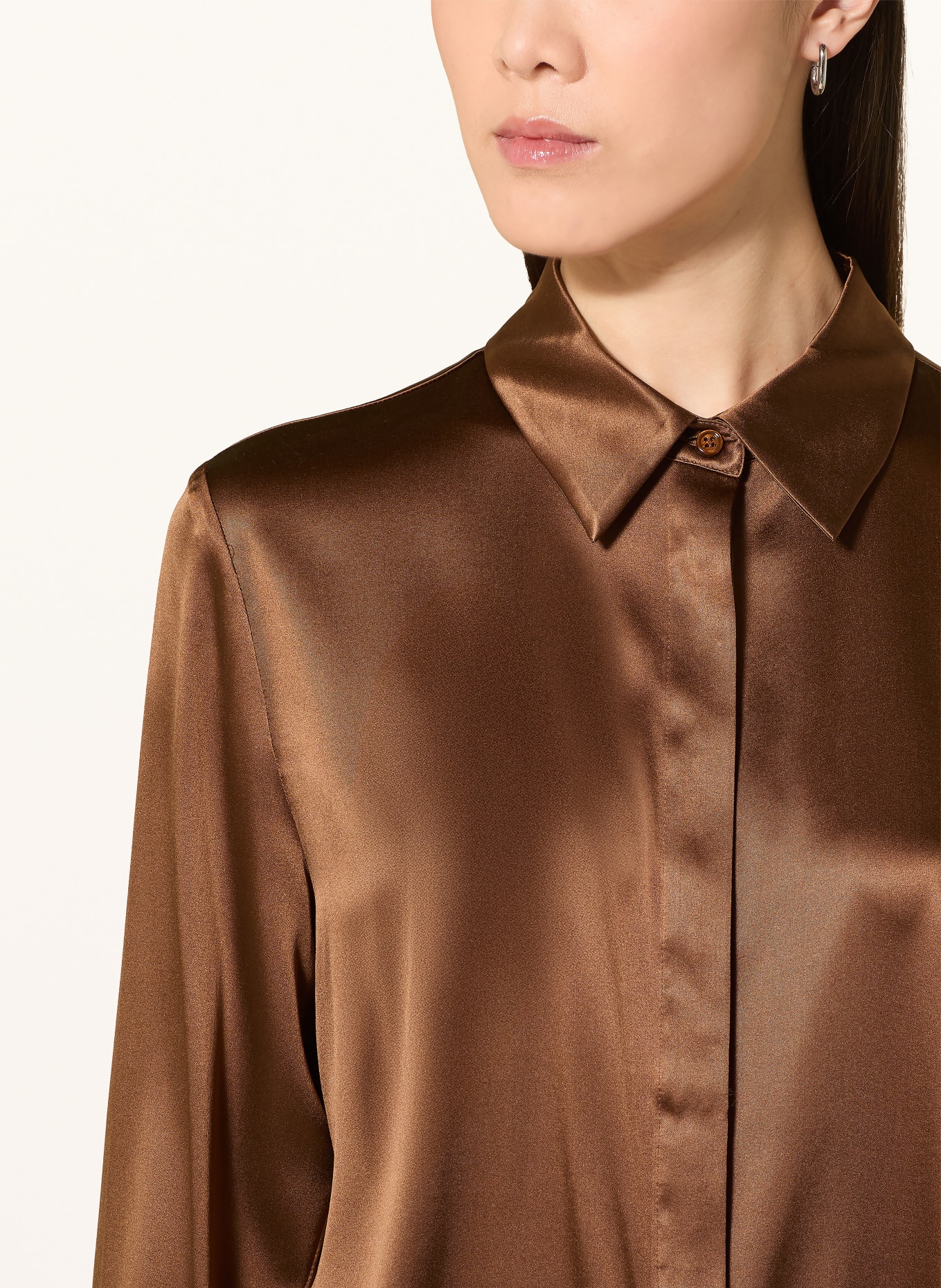 darling harbour Bluzka koszulowa z jedwabiu: NOUGAT