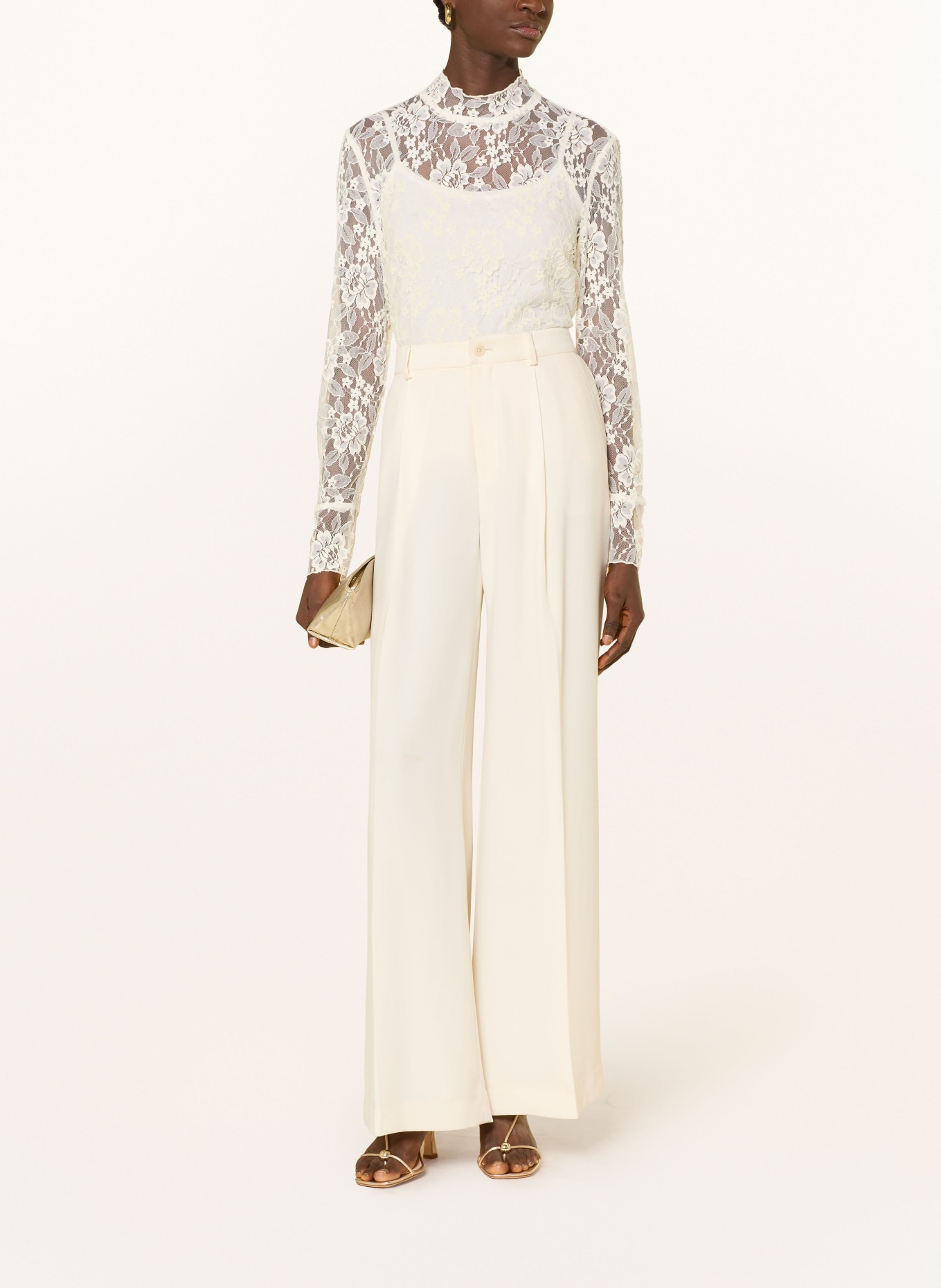 darling harbour Krajková halenka: OFFWHITE