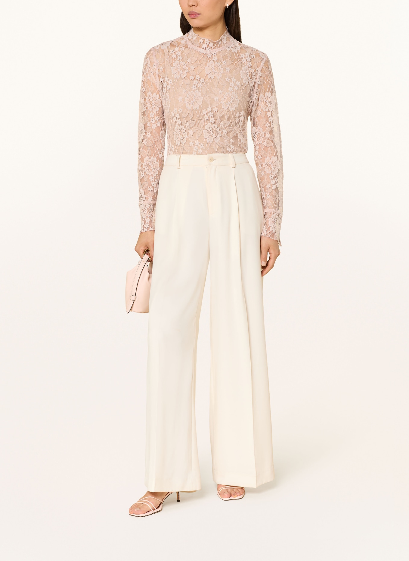 darling harbour Krajková halenka: LIGHT BEIGE