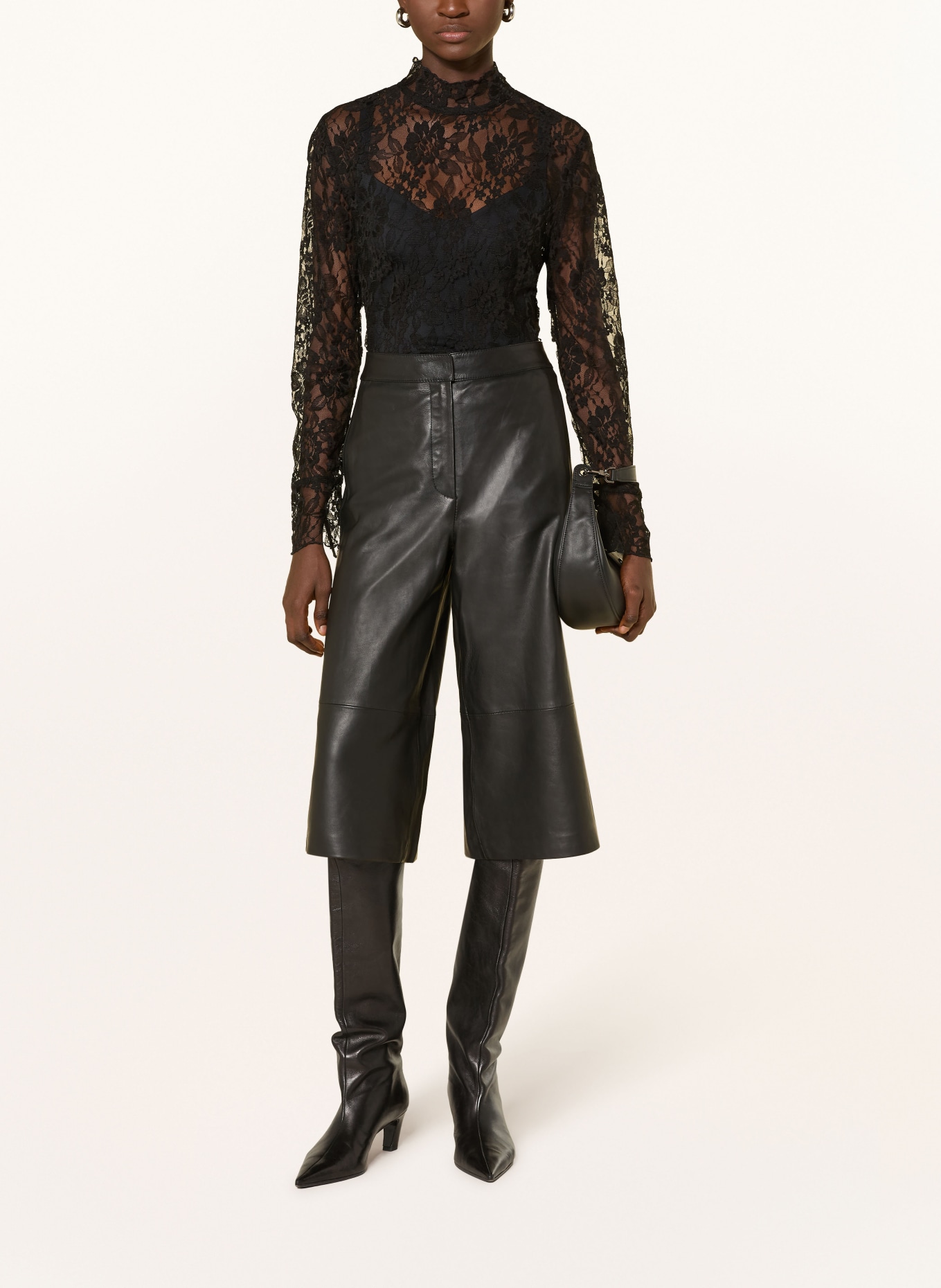 darling harbour Krajková halenka: BLACK