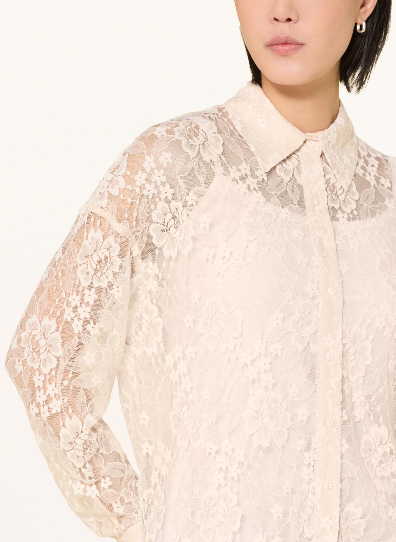 darling harbour Hemdbluse aus Spitze: CHAMPAGNER