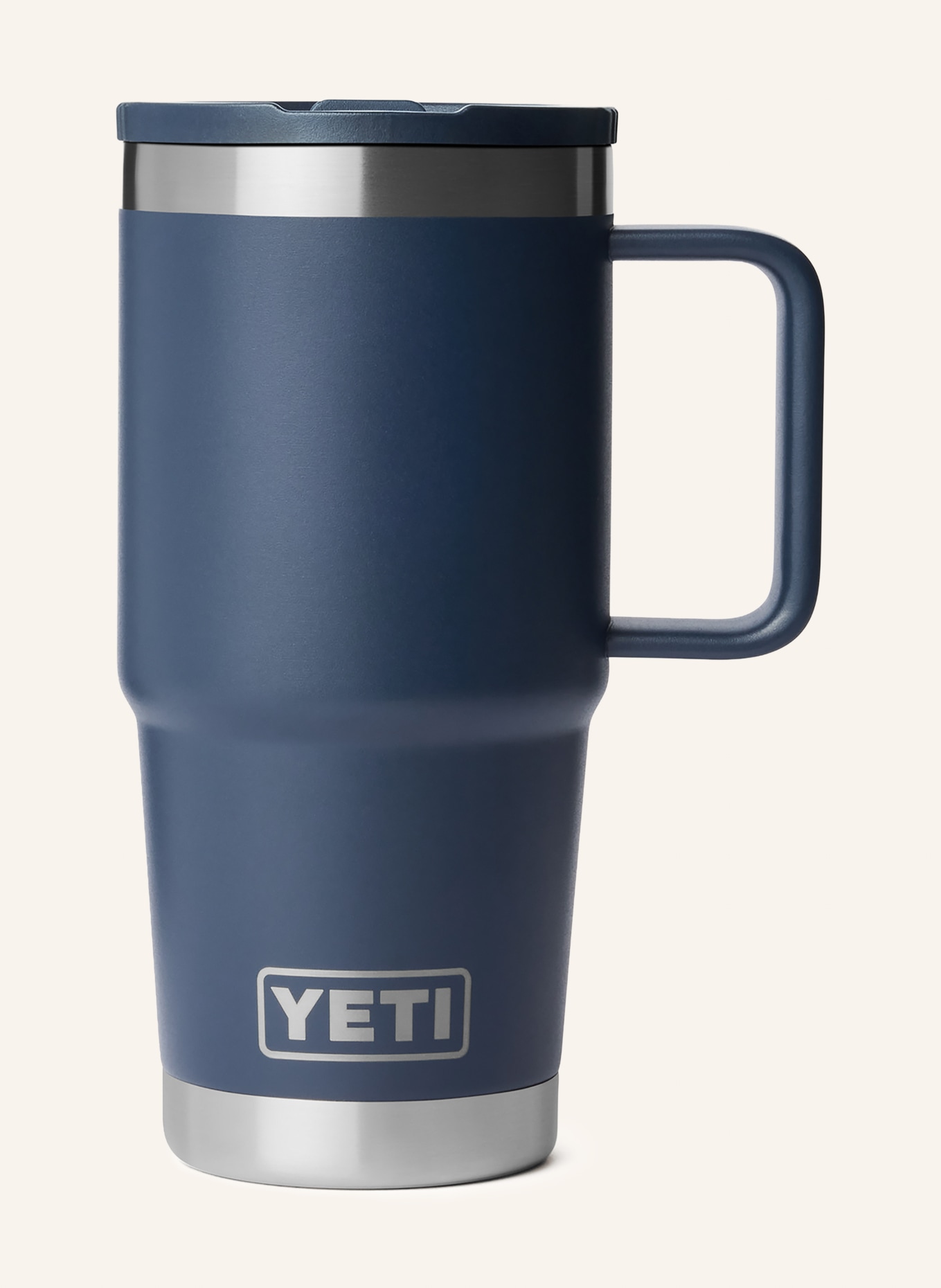 YETI Thermosbeker RAMBLER®: ZWART / ZILVER