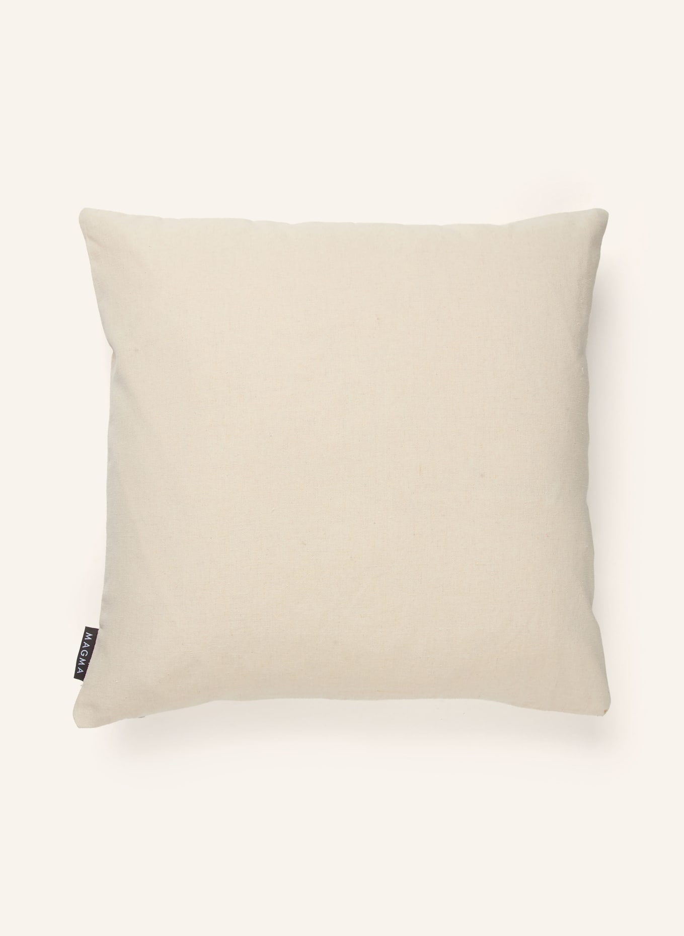MAGMA Dekokissenhülle KLOPFER: CREME / BEIGE / WEISS