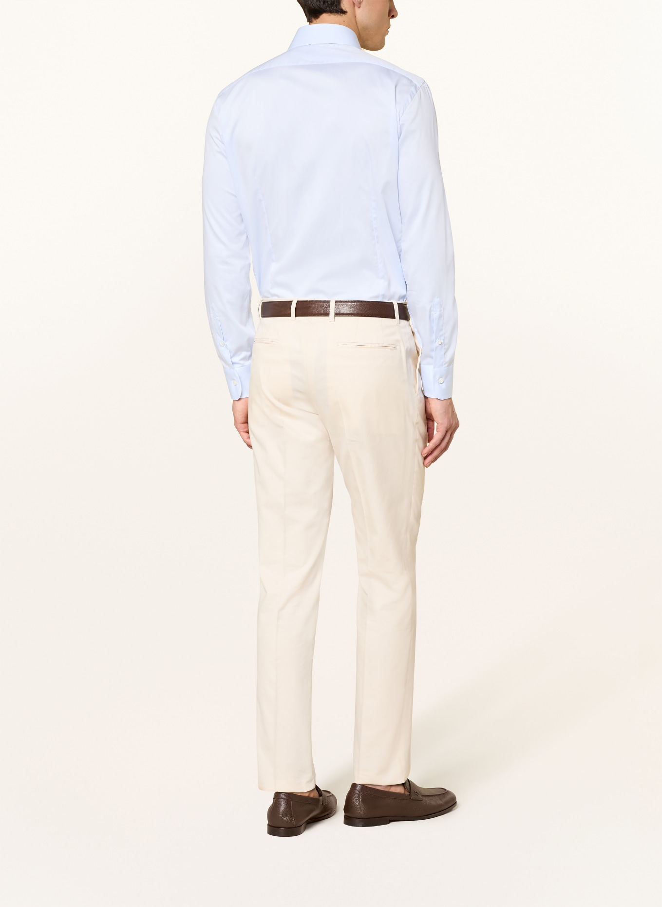 BARBA NAPOLI Regular fit shirt: LIGHT BLUE