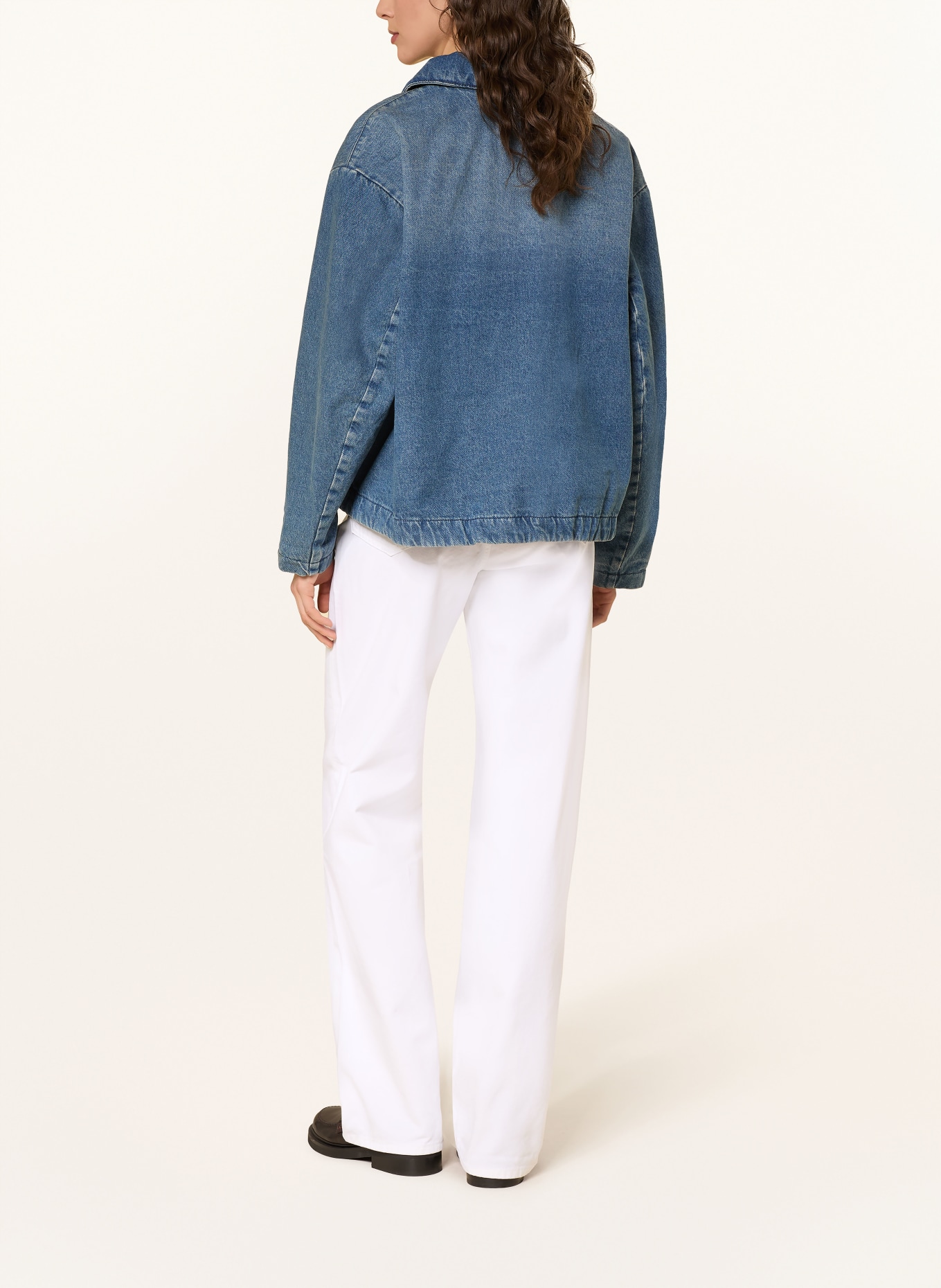 COPENHAGEN STUDIOS Jeans met wijde pijpen CPH: WHITE