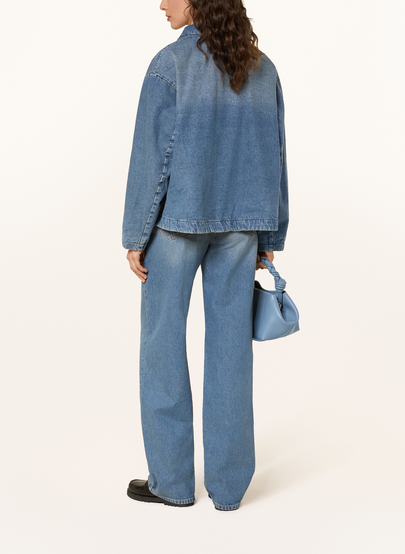 COPENHAGEN STUDIOS Jeans met wijde pijpen CPH: BLUE
