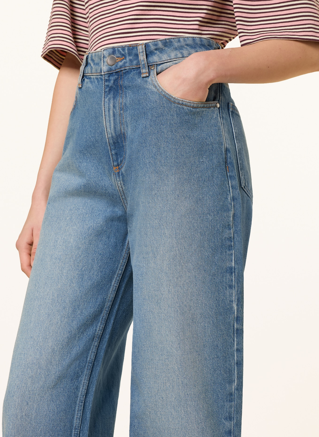 COPENHAGEN STUDIOS Jeans met wijde pijpen CPH: BLUE