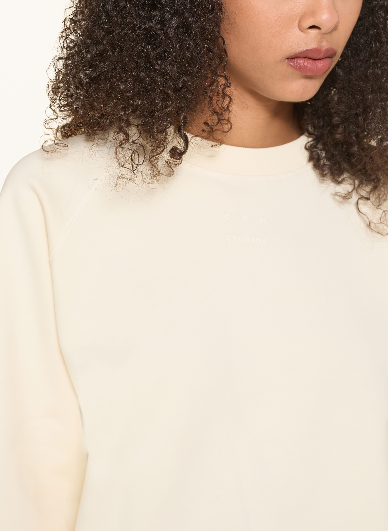 COPENHAGEN STUDIOS Sweatshirt: CREME