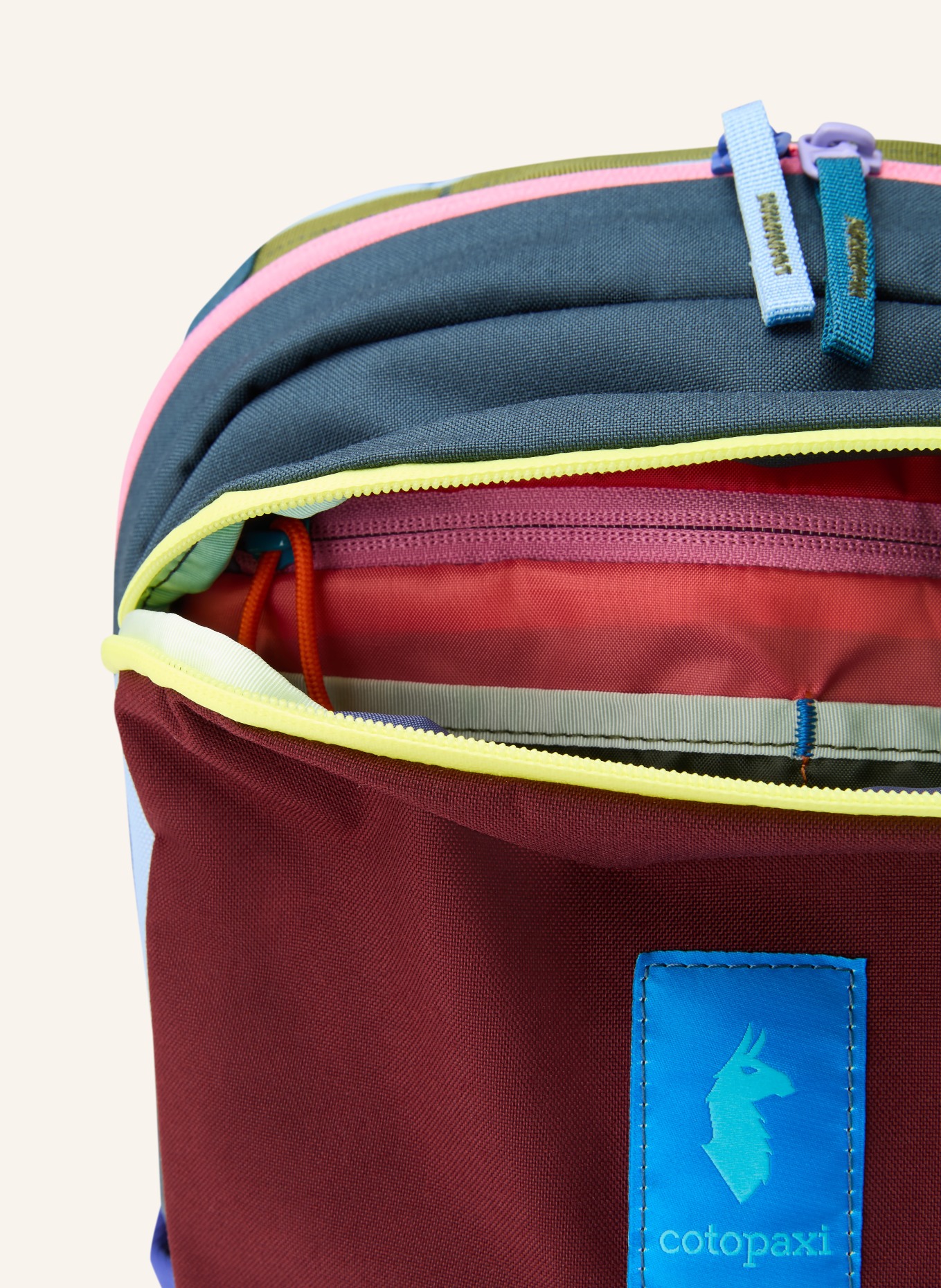 cotopaxi Rugzak ALLPA DEL DÍA 18 l met laptopvak: ORANJE / DONKERROOD / BLAUW