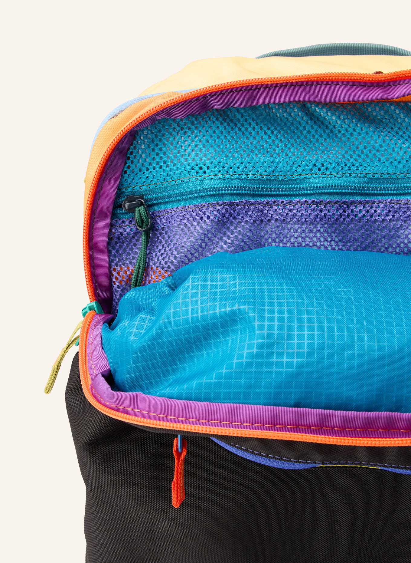 cotopaxi Rugzak ALLPA 35 l met laptopvak: ORANJE / BLAUW / ZWART