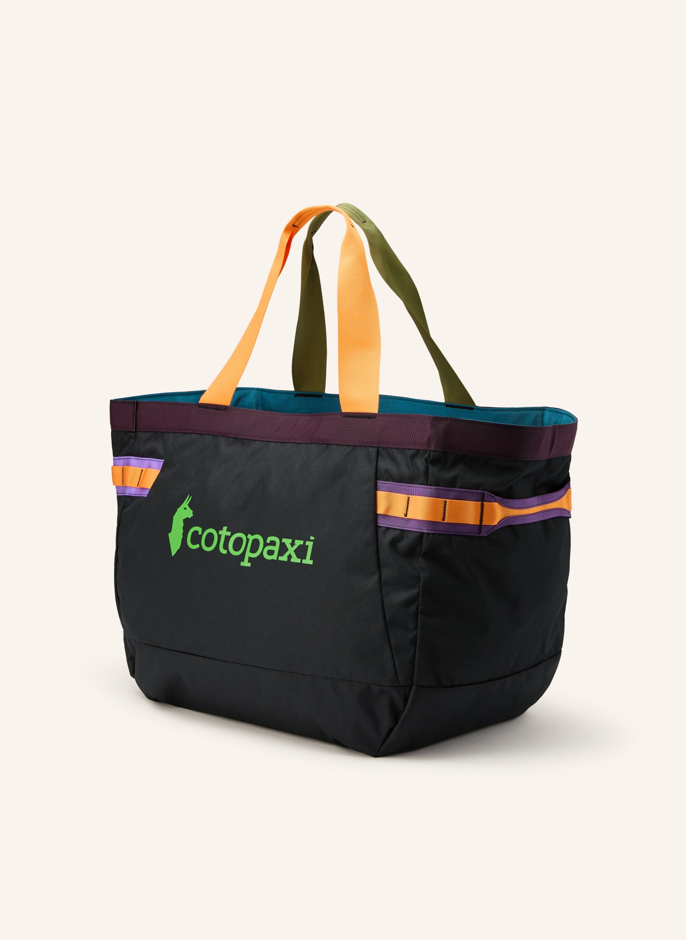 cotopaxi Shopper ALLPA GEAR VAN DE DAG: ZWART / PAARS / ORANJE
