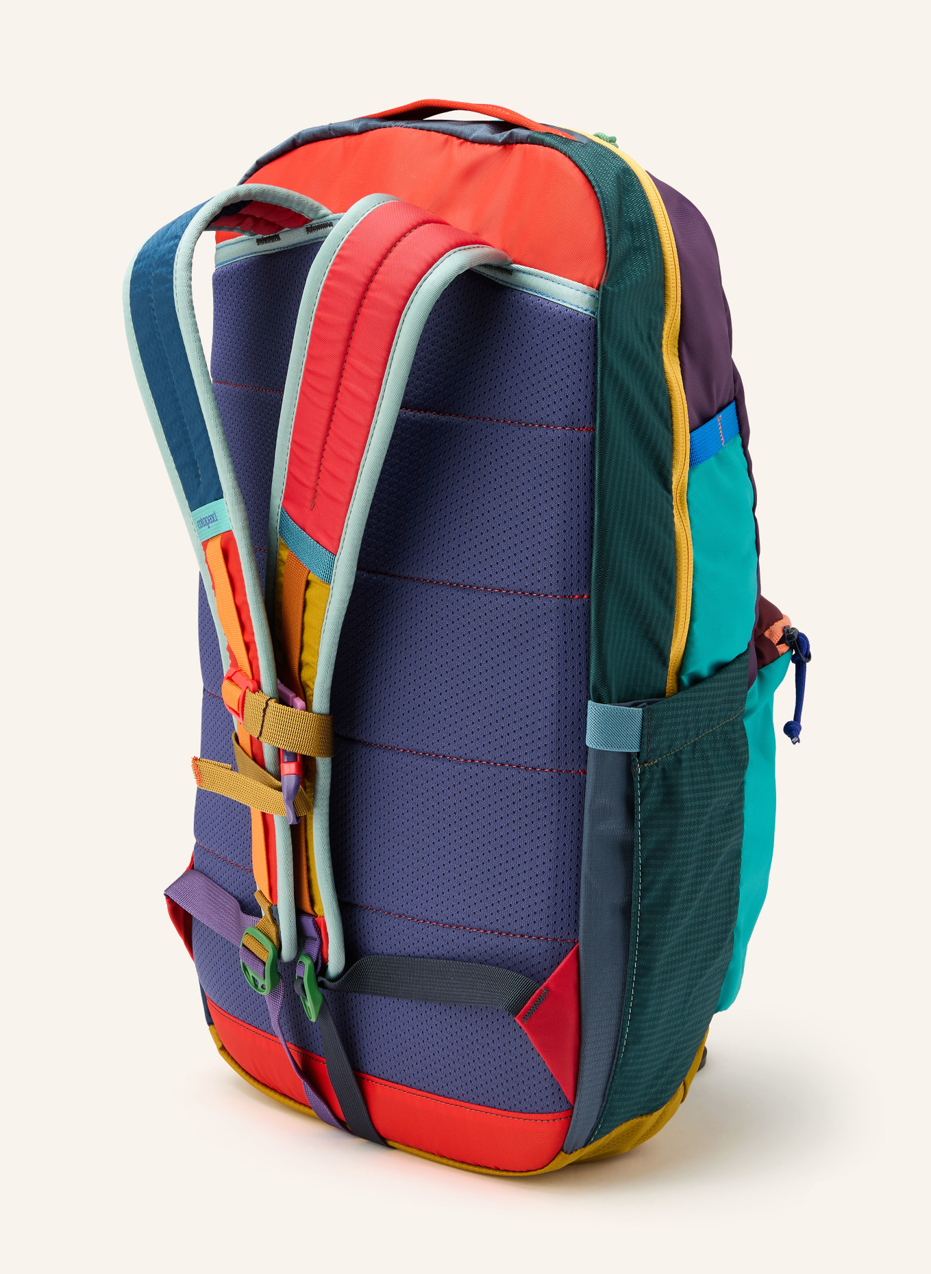 cotopaxi Rugzak CHIQUILLO DEL DÍA 26 l met laptopvak: ORANJE / PAARS / NEONBLAUW