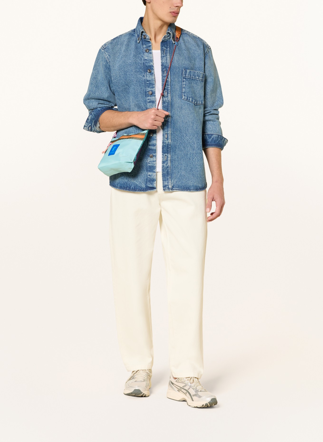 cotopaxi Taška přes rameno LISTA DEL DÍA: MÁTOVÁ / ORANŽOVÁ / PETROLEJOVÁ