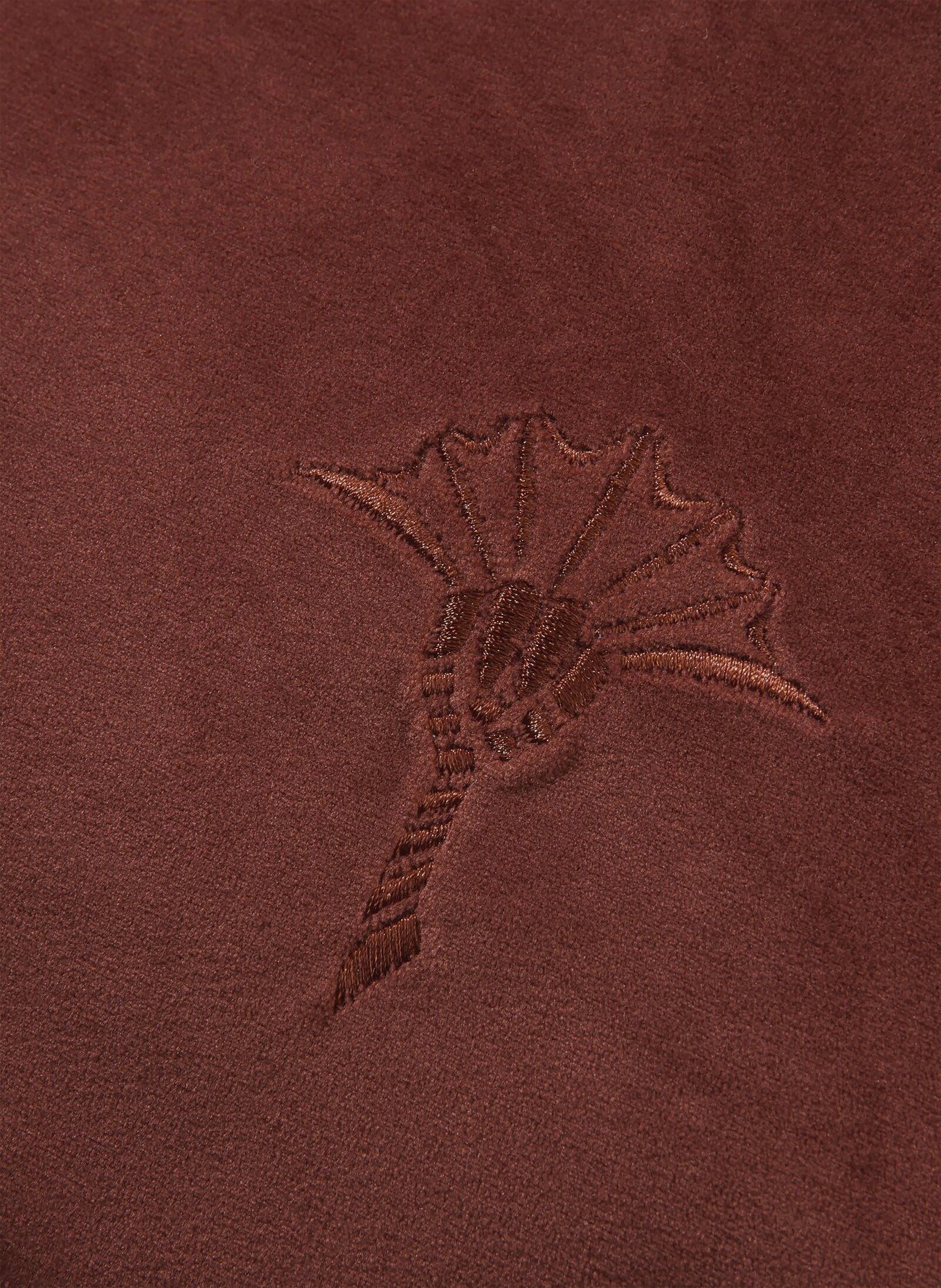 JOOP! Housse de coussin décorative COZY SIENA: ORANGE FONCÉ