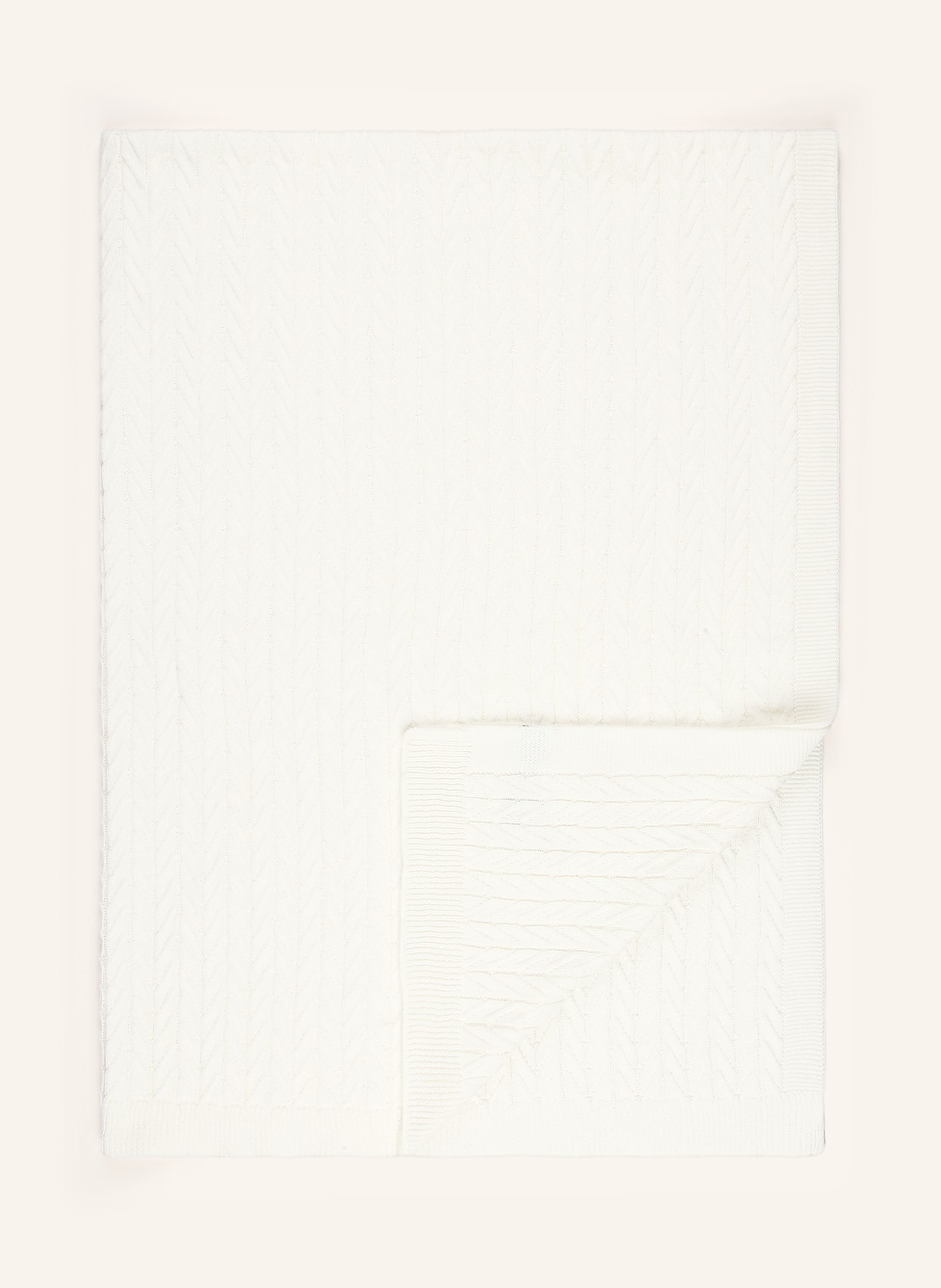 JOOP! Plaid WEAVELLE: CREME