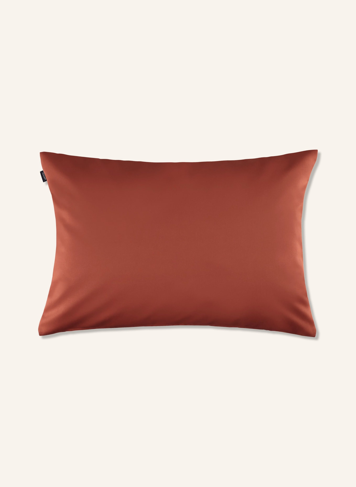 JOOP! Housse de coussin décorative BARS: ROUGE / MARRON