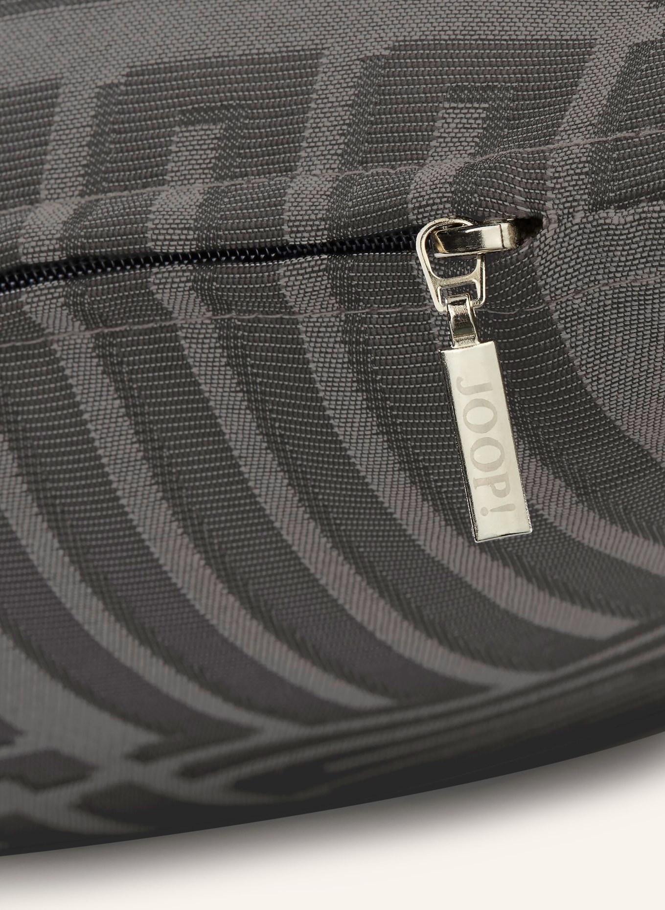 JOOP! Housse de coussin décorative FINE BARS: GRIS FONCÉ