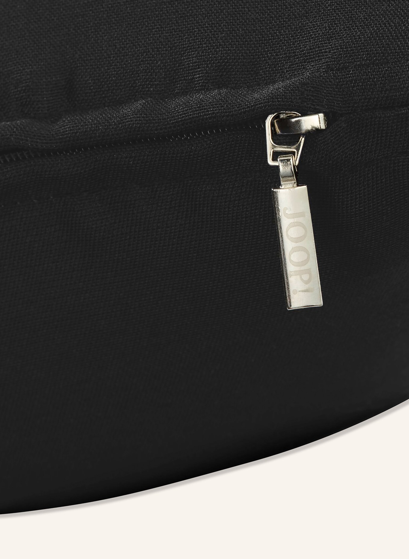 JOOP! Housse de coussin décorative FINE BARS: NOIR