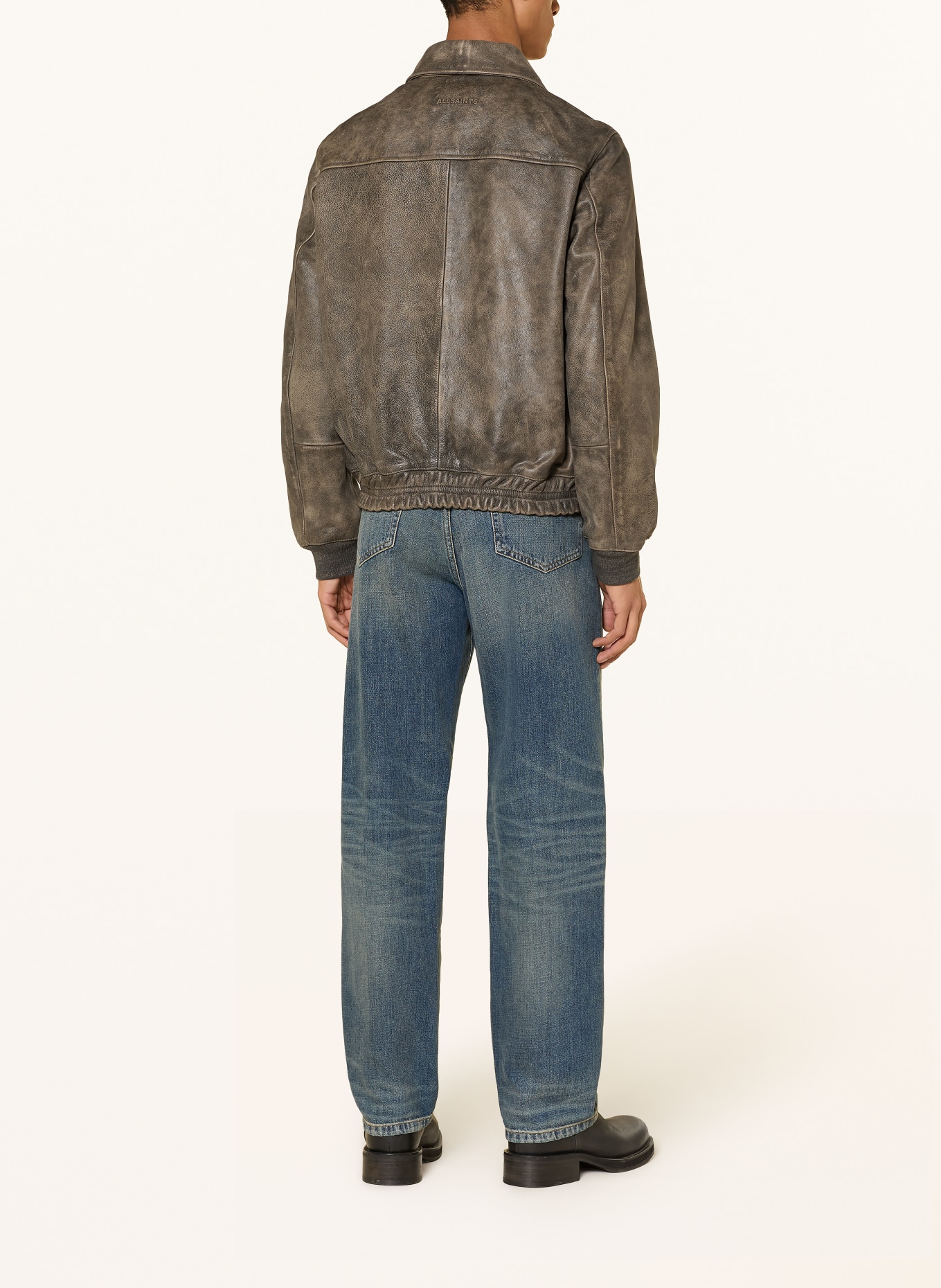 ALLSAINTS Lederjacke MARLAND: BRAUN