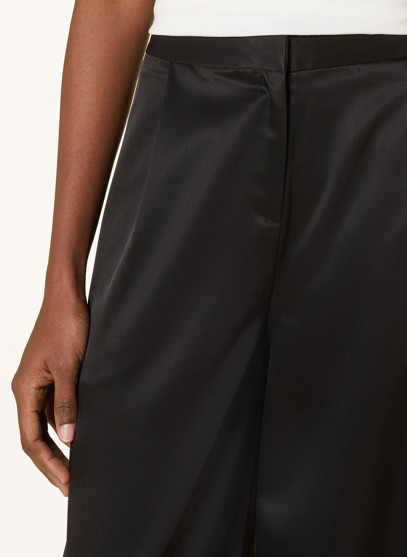 darling harbour Satinhose: BLACK