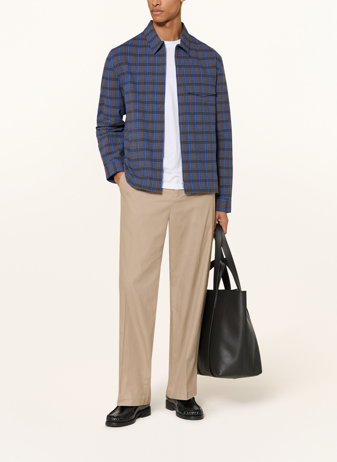 COS Pantalon coupe classique: BEIGE