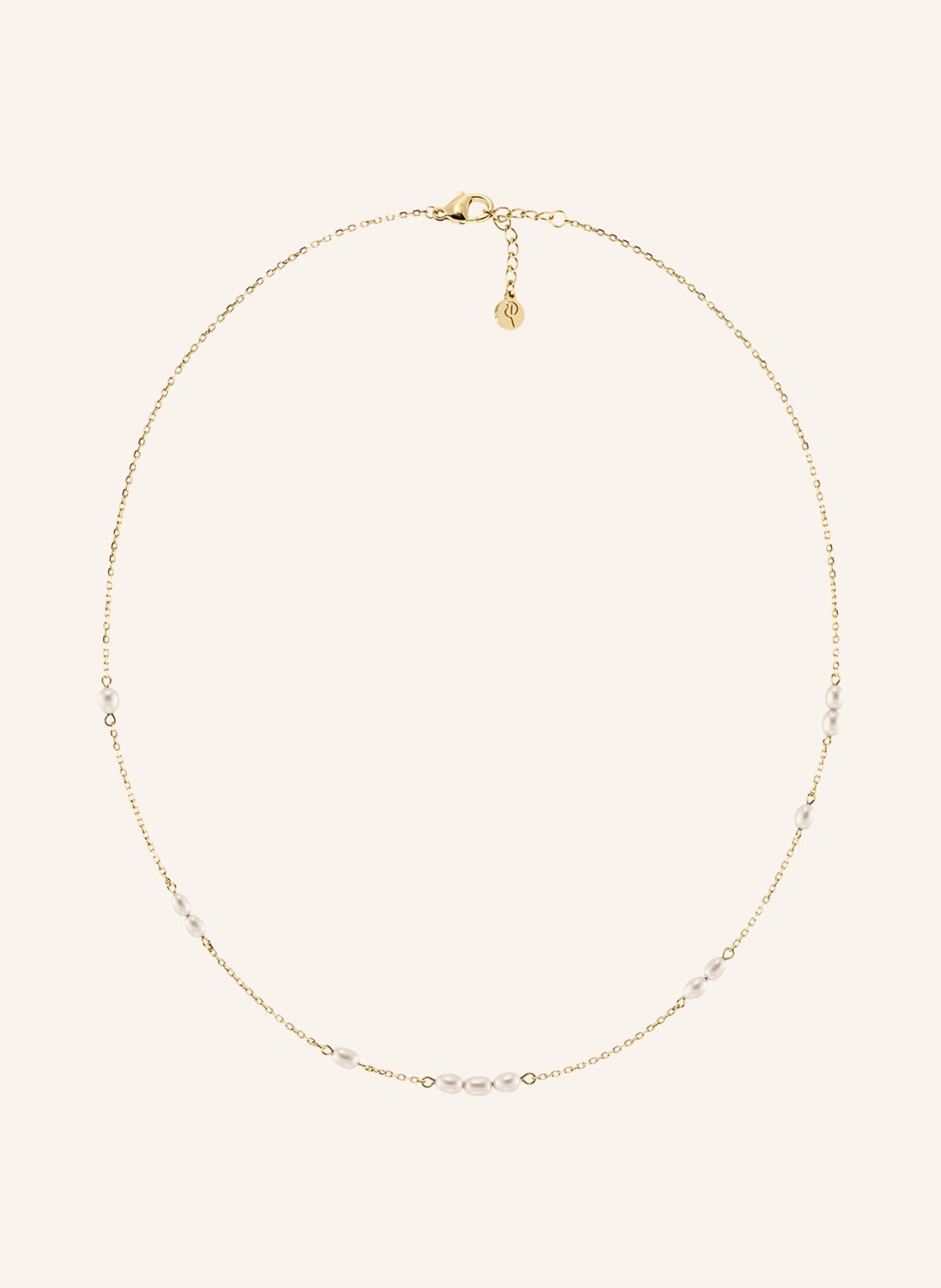 EDBLAD Halskette BREEZE: GOLD / WEISS