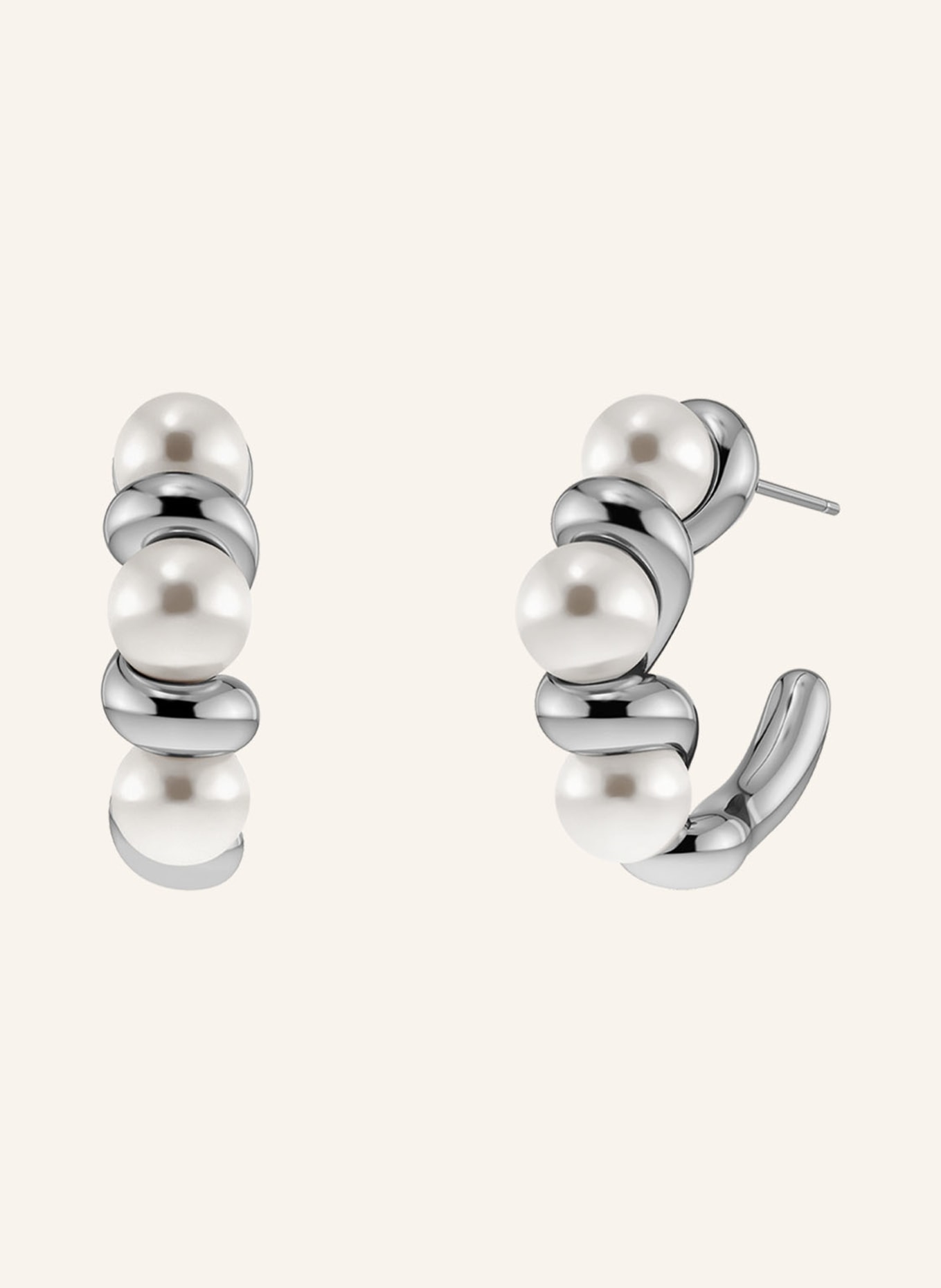 EDBLAD Kruhy MARGOT L: STŘÍBRNÁ