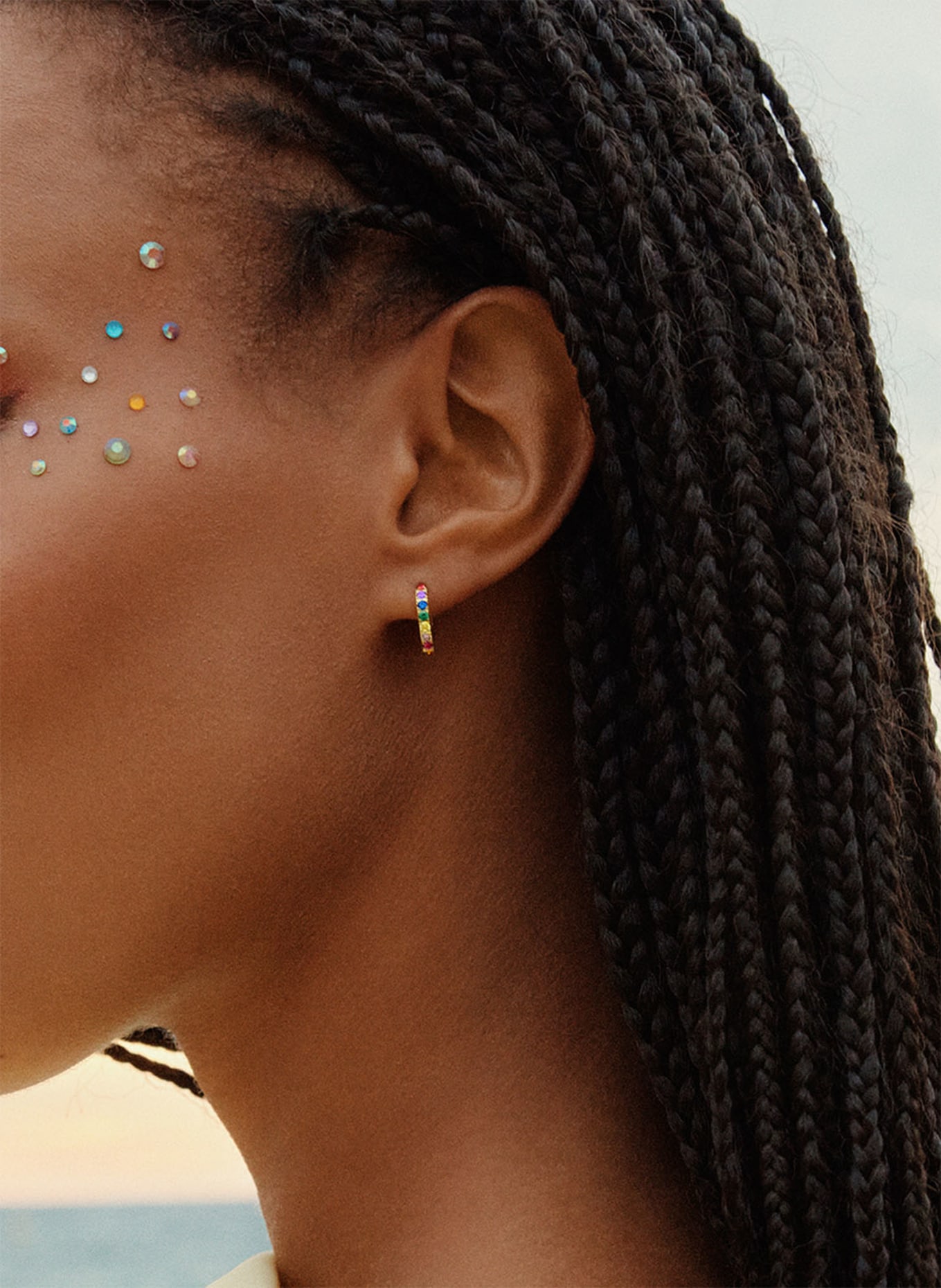 EDBLAD Kruhy RAINBOW: ZLATÁ / FIALOVÁ / ZELENÁ