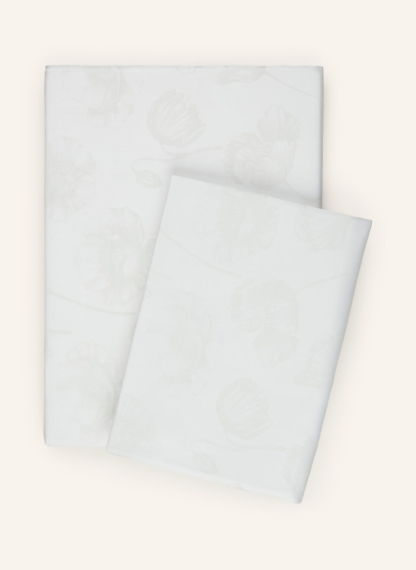 elegante Linge de lit POPPY: VERT CLAIR