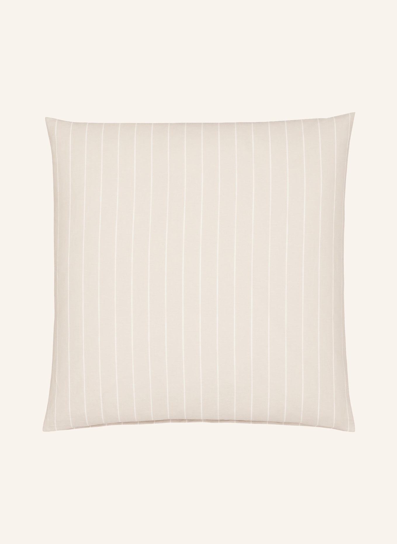 elegante Linge de lit HUMBLE avec lin: BEIGE / CRÈME
