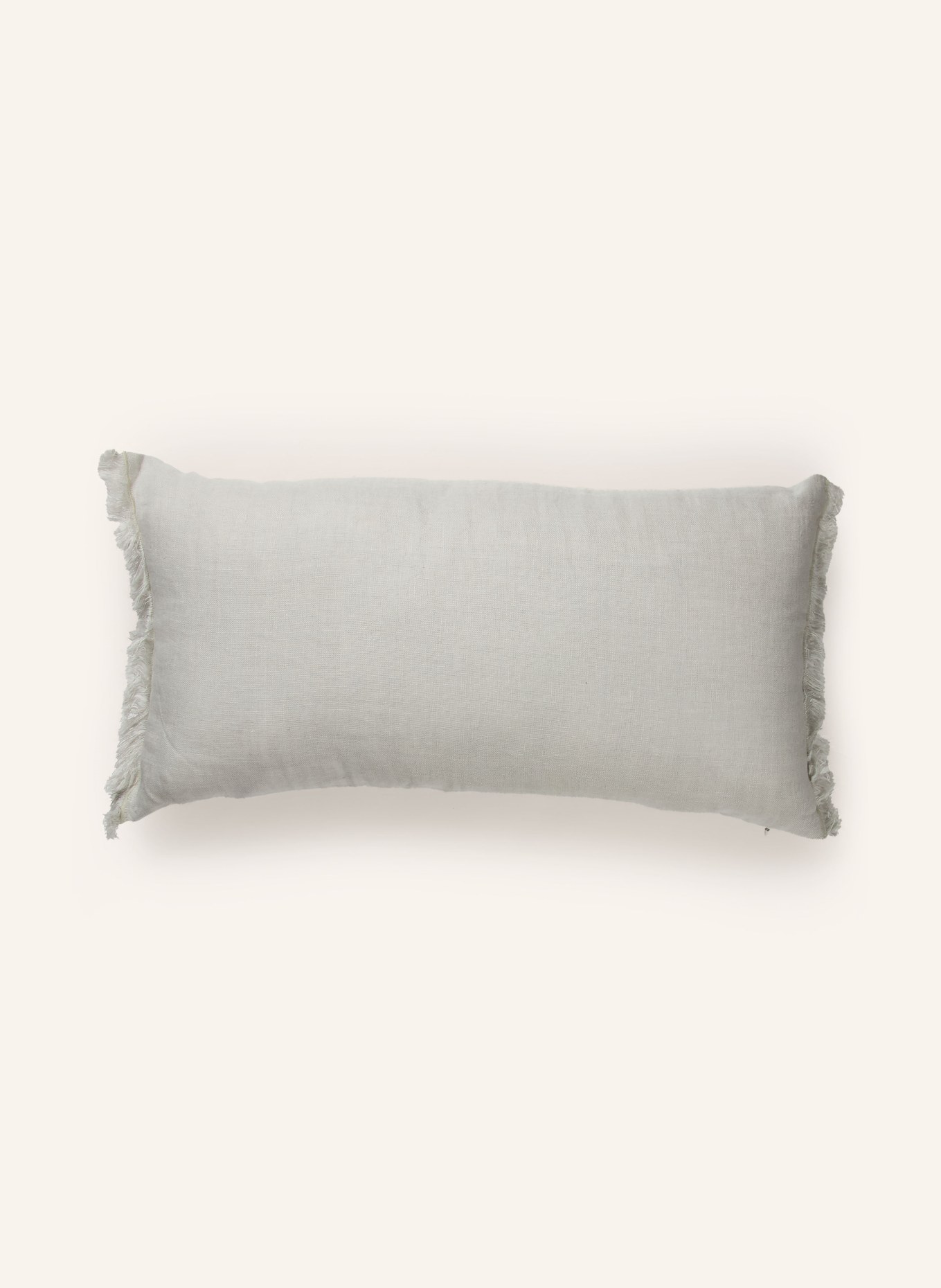 Marc O'Polo Dekokissen LINKA aus Leinen: GRAU