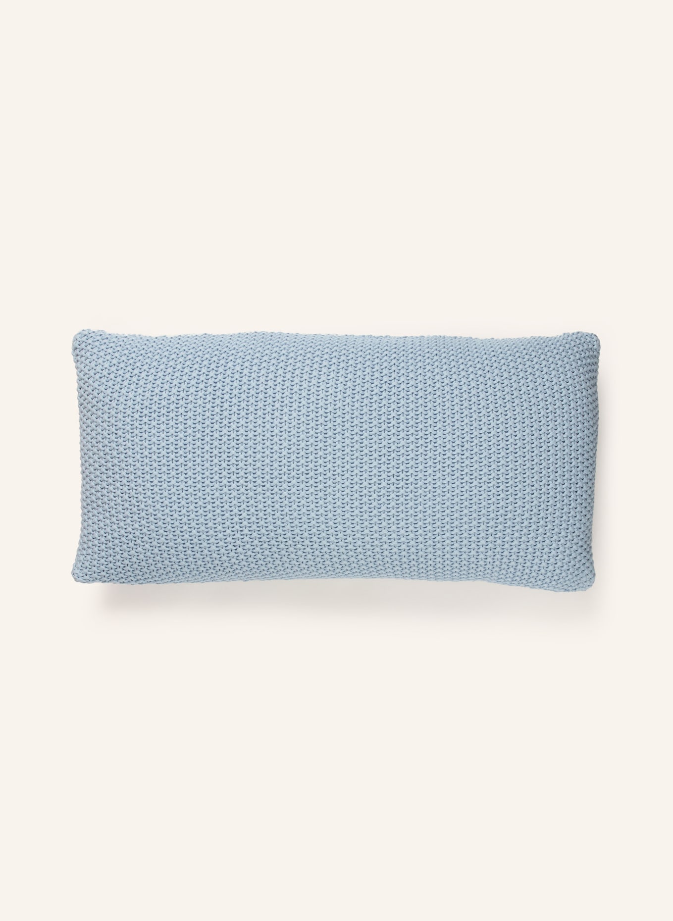 Marc O'Polo Coussin décoratif NORDIC KNIT: BLEU CLAIR