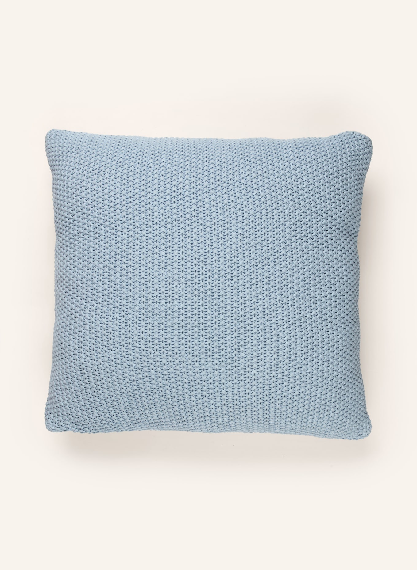 Marc O'Polo Coussin décoratif NORDIC KNIT: BLEU CLAIR