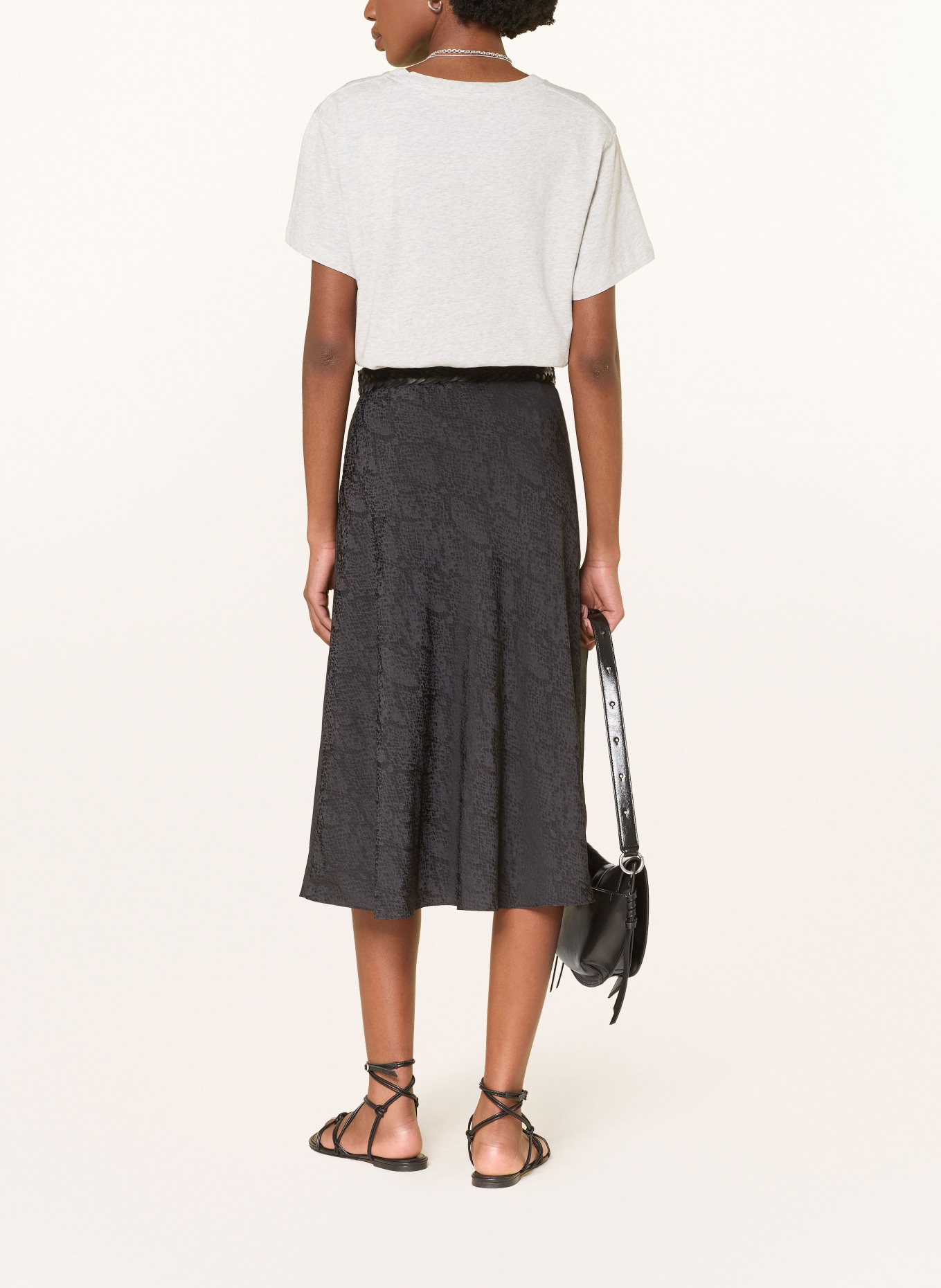 ba&sh Jacquard-Rock RISTA: SCHWARZ