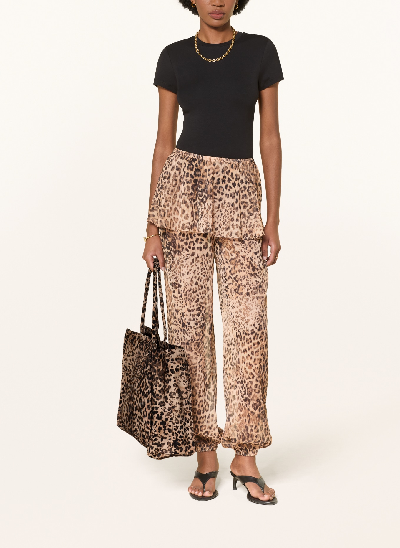 MRS & HUGS Shopper: SCHWARZ / HELLBRAUN / BRAUN