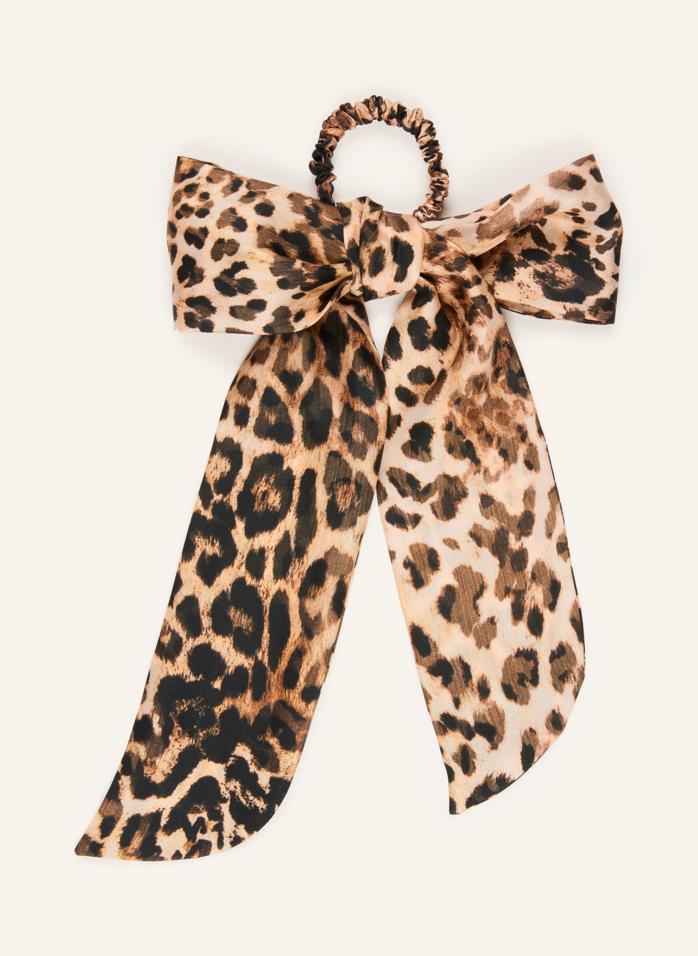 MRS & HUGS Gumka do włosów z jedwabiu: JASNOBRĄZOWY / BRĄZOWY / CZARNY