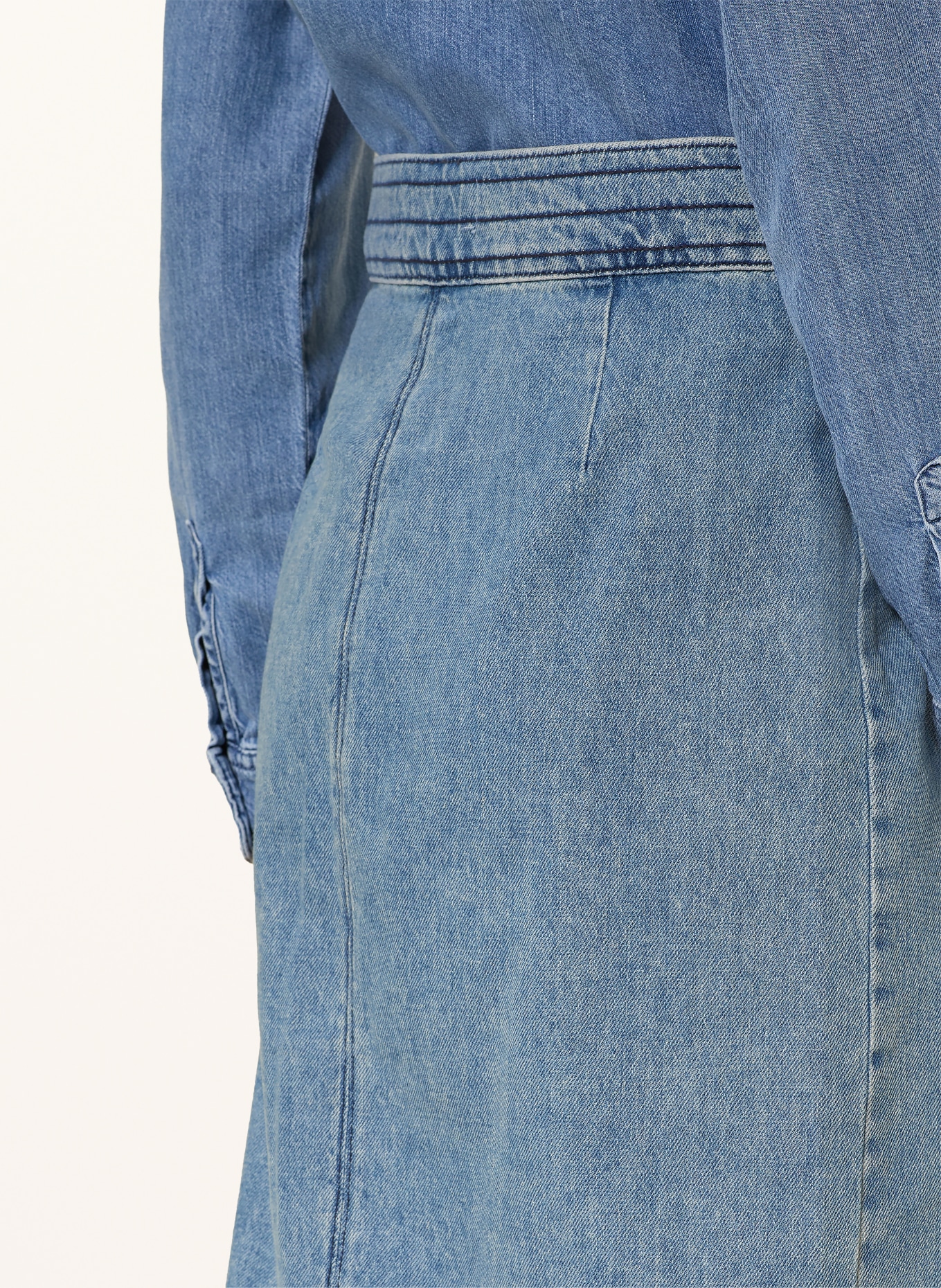 ba&sh Wickelrock TIMY: HELLBLAU