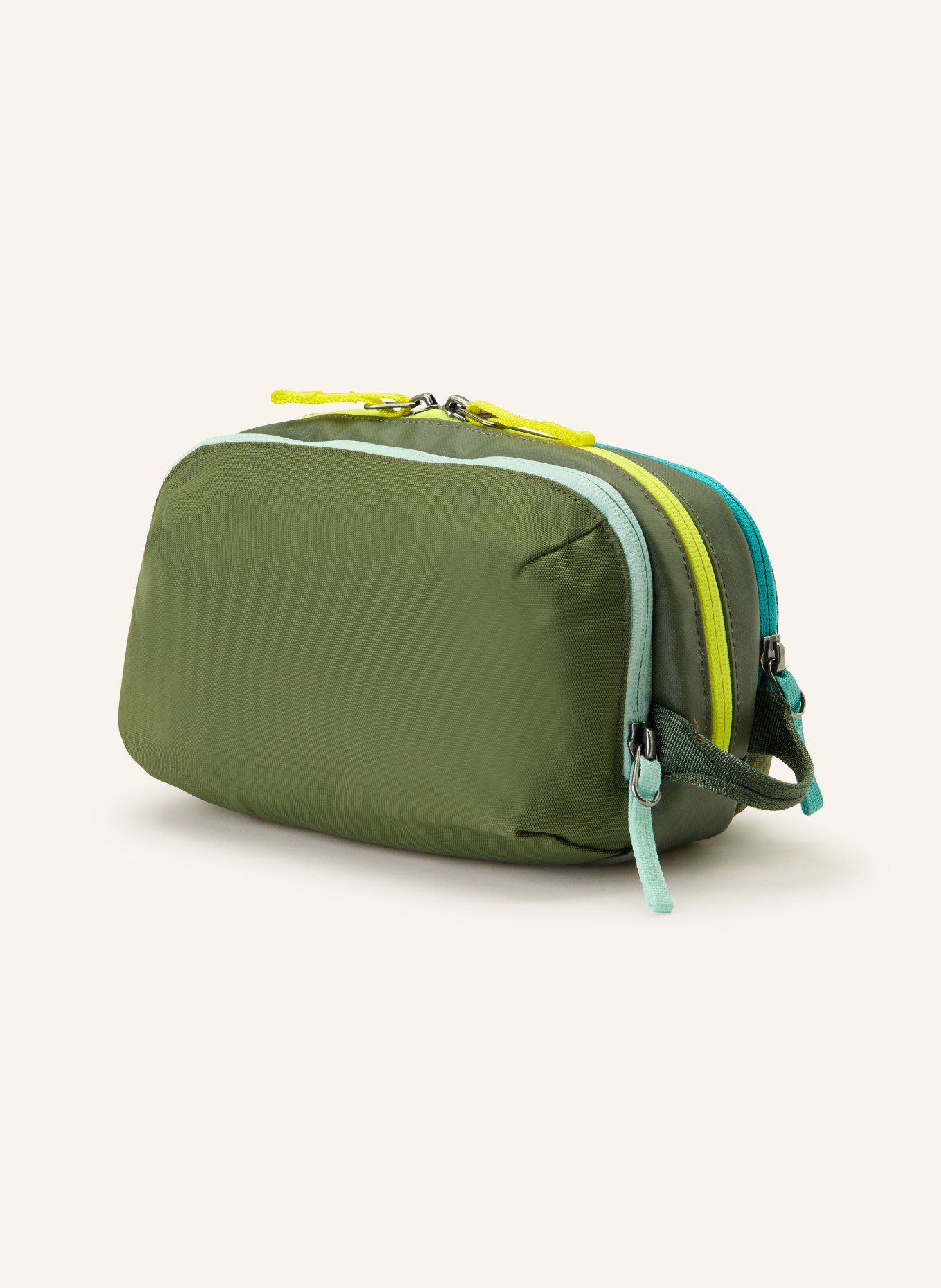 cotopaxi Kosmetiktasche NIDO: KHAKI / GELB / TÜRKIS