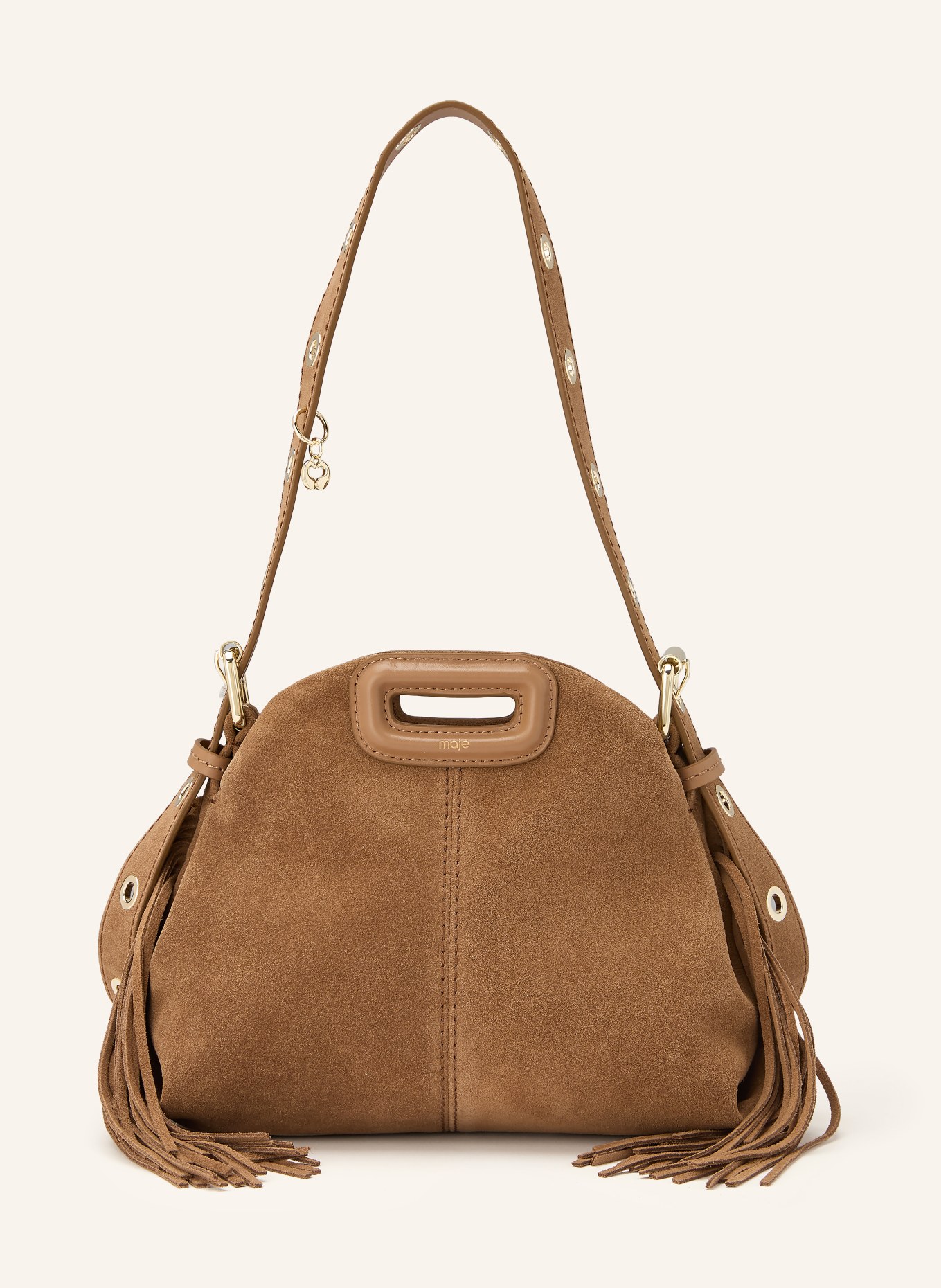 maje Umhängetasche: HELLBRAUN