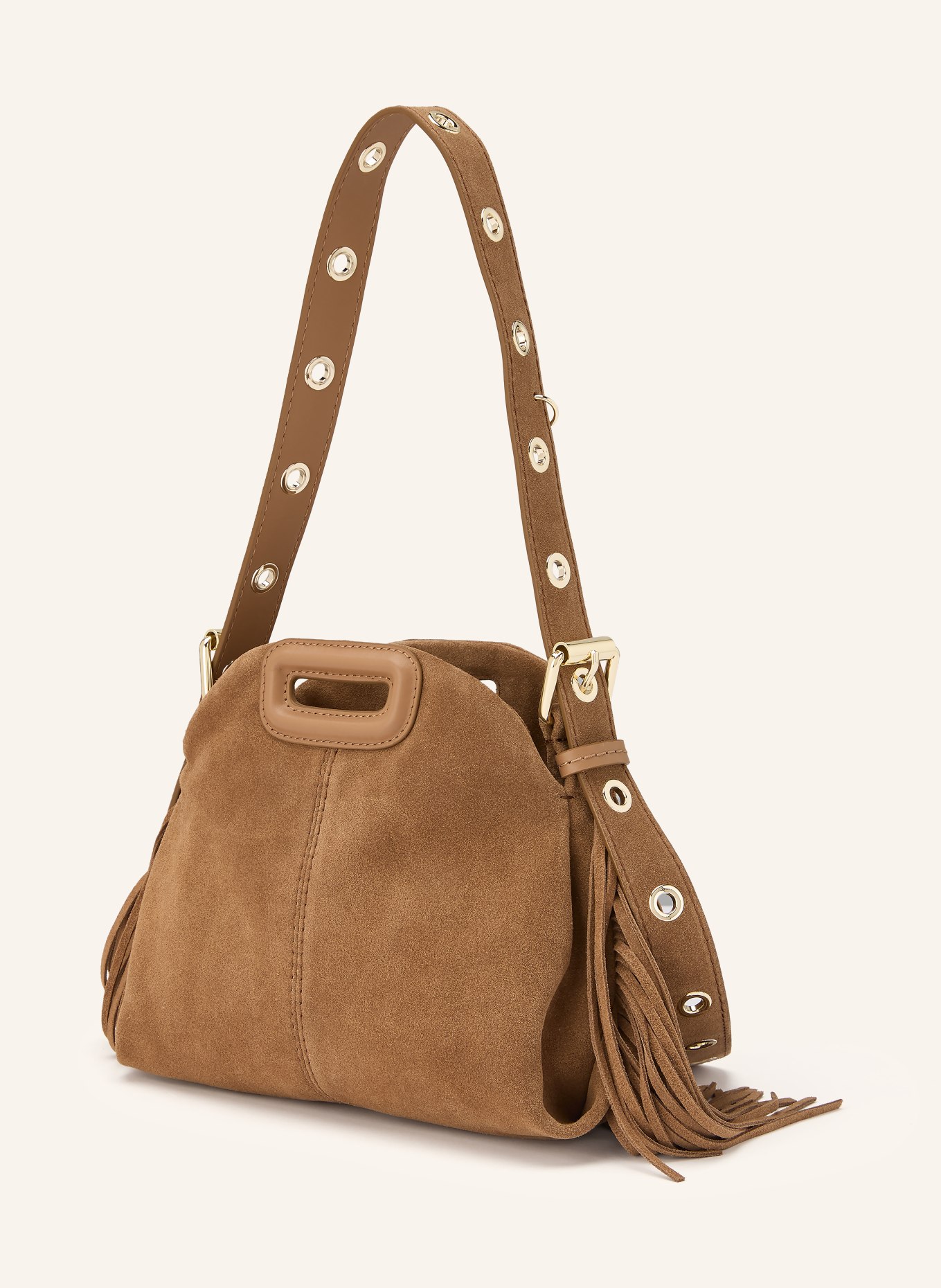 maje Umhängetasche: HELLBRAUN