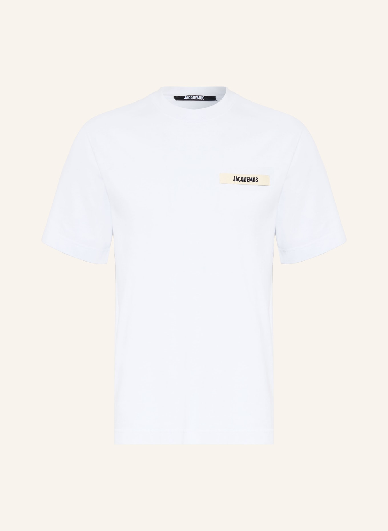 JACQUEMUS T-shirt LE TSHIRT GROS GRAIN: LIGHT BLUE