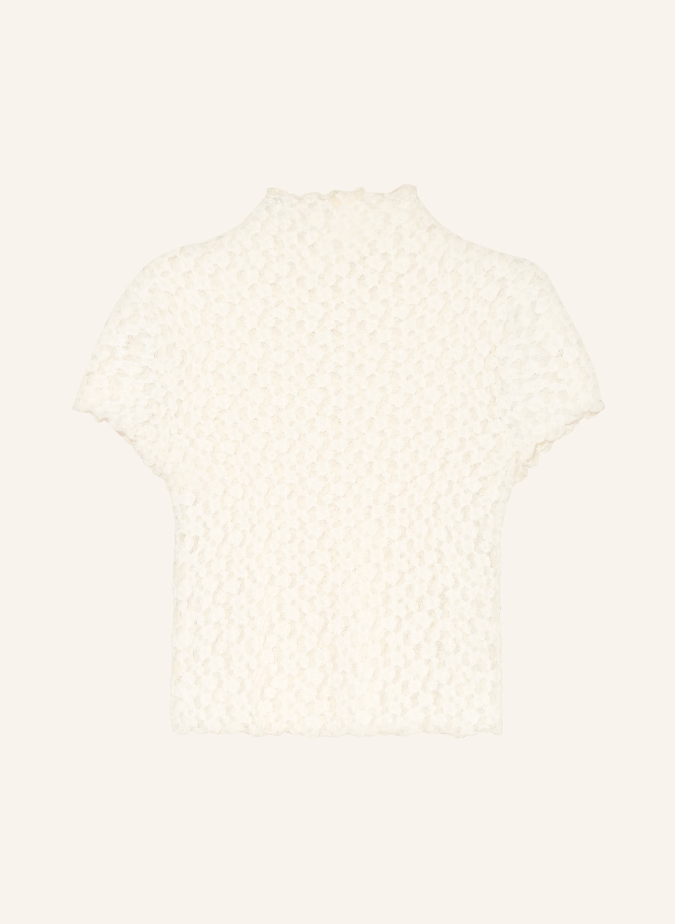 MRS & HUGS Bluzka z koronki: KREMOWY