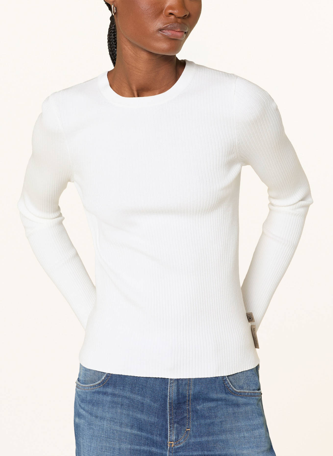 Marc O'Polo Pullover: WEISS