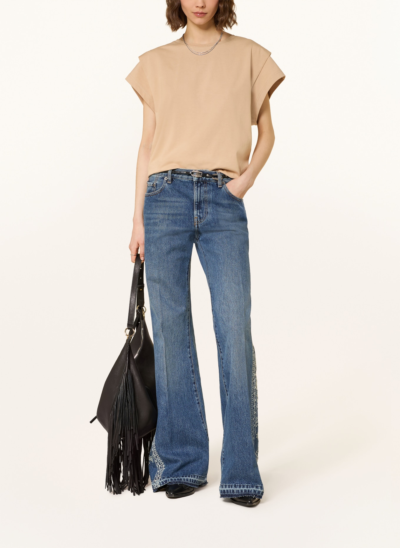 ba&sh T-Shirt PIO: BEIGE